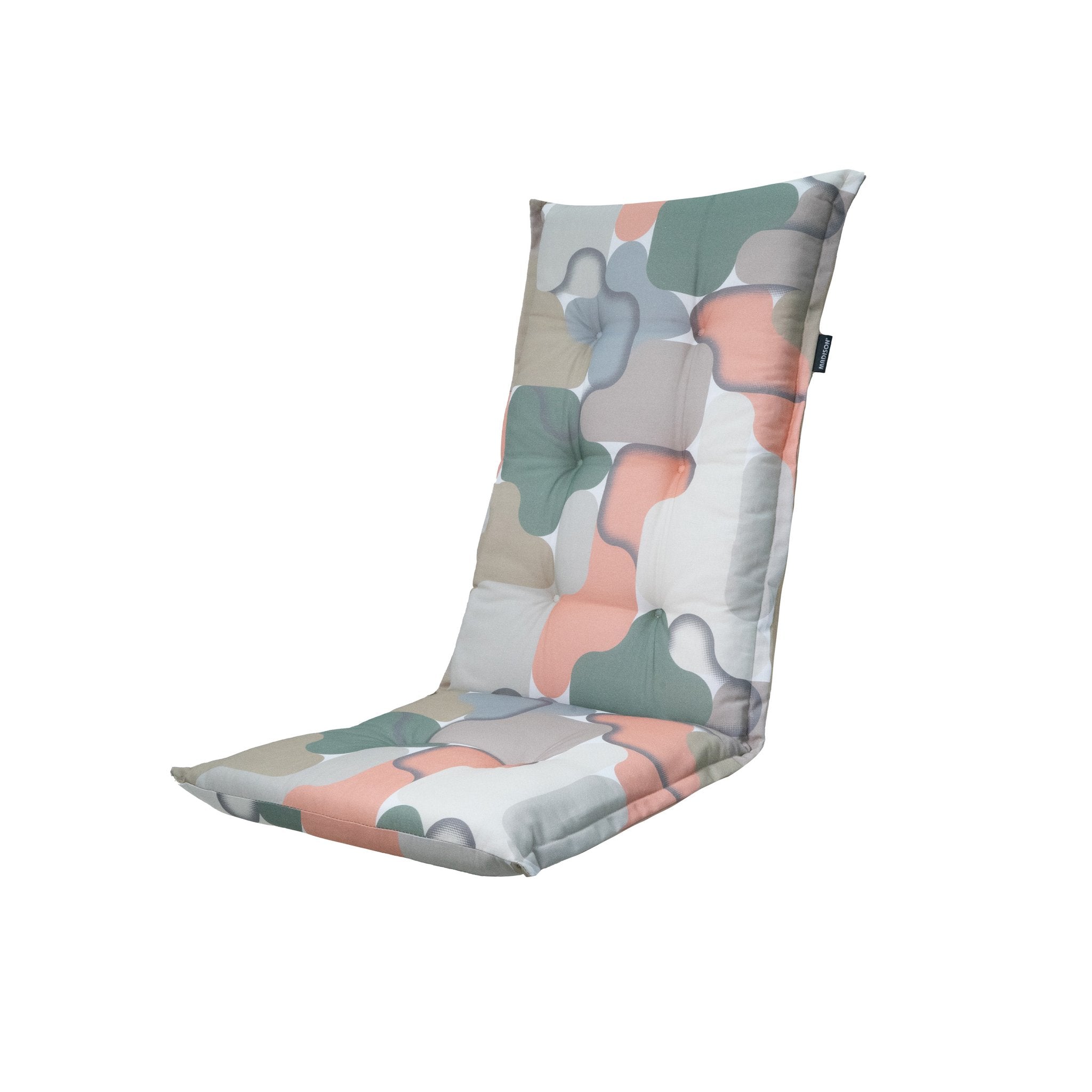 Madison Grafi hoge rug rugkussen 123x50 cm - Grafi salmone