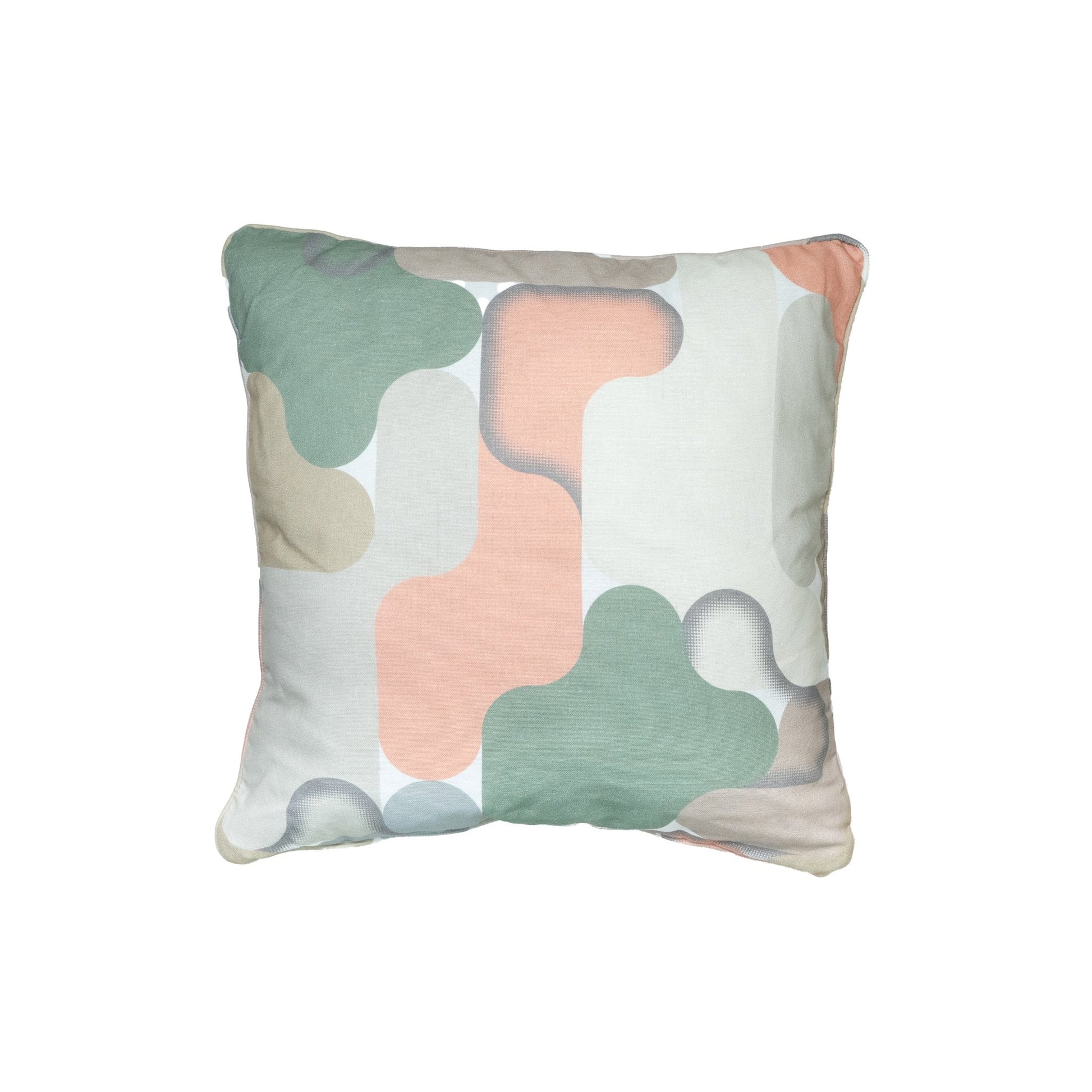 Madison Grafi sierkussen 50x50 cm - Grafi salmone