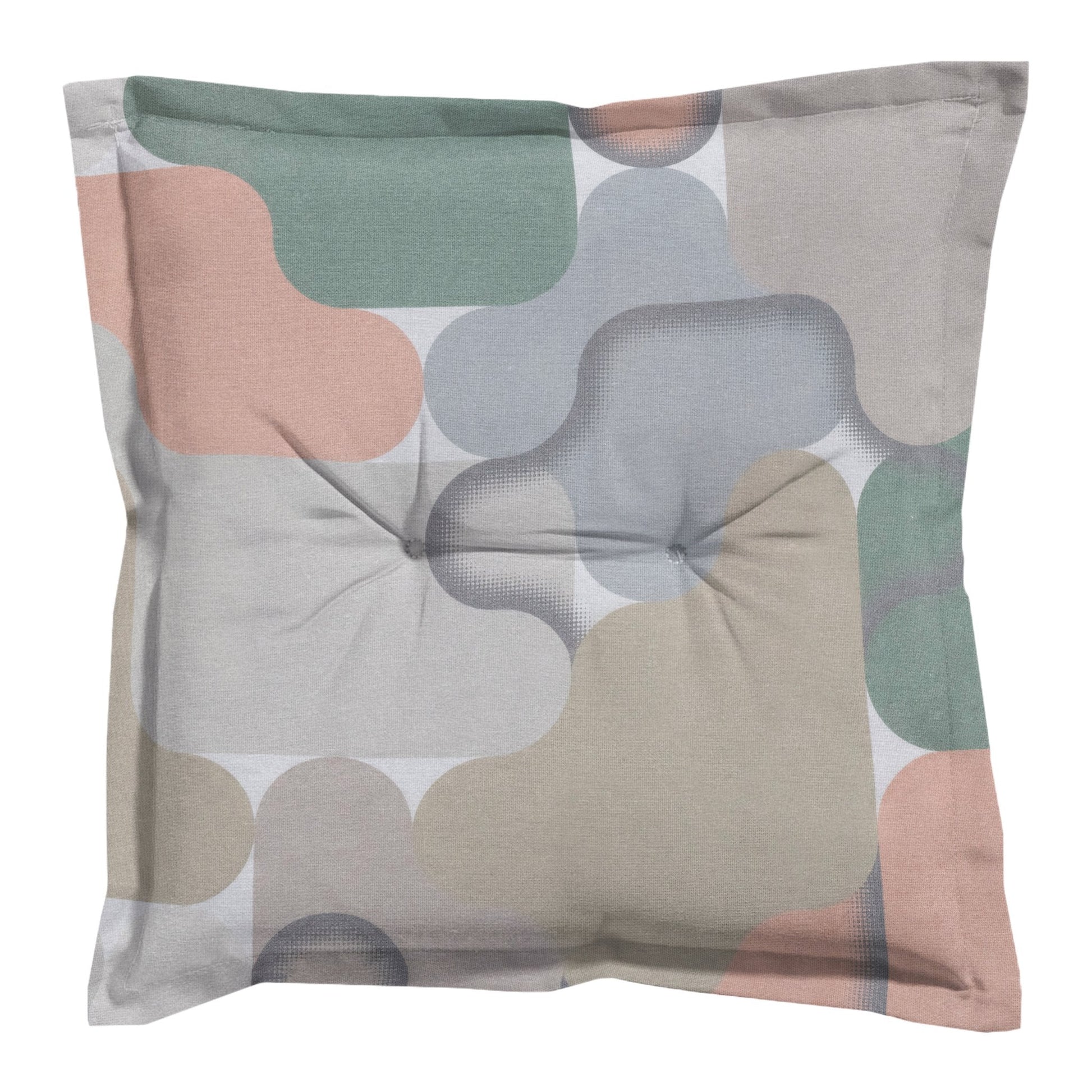 Madison Grafi zitkussen 50x50 cm - Grafi salmone