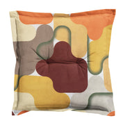 Madison Grafi zitkussen 50x50 cm - Grafi bordo