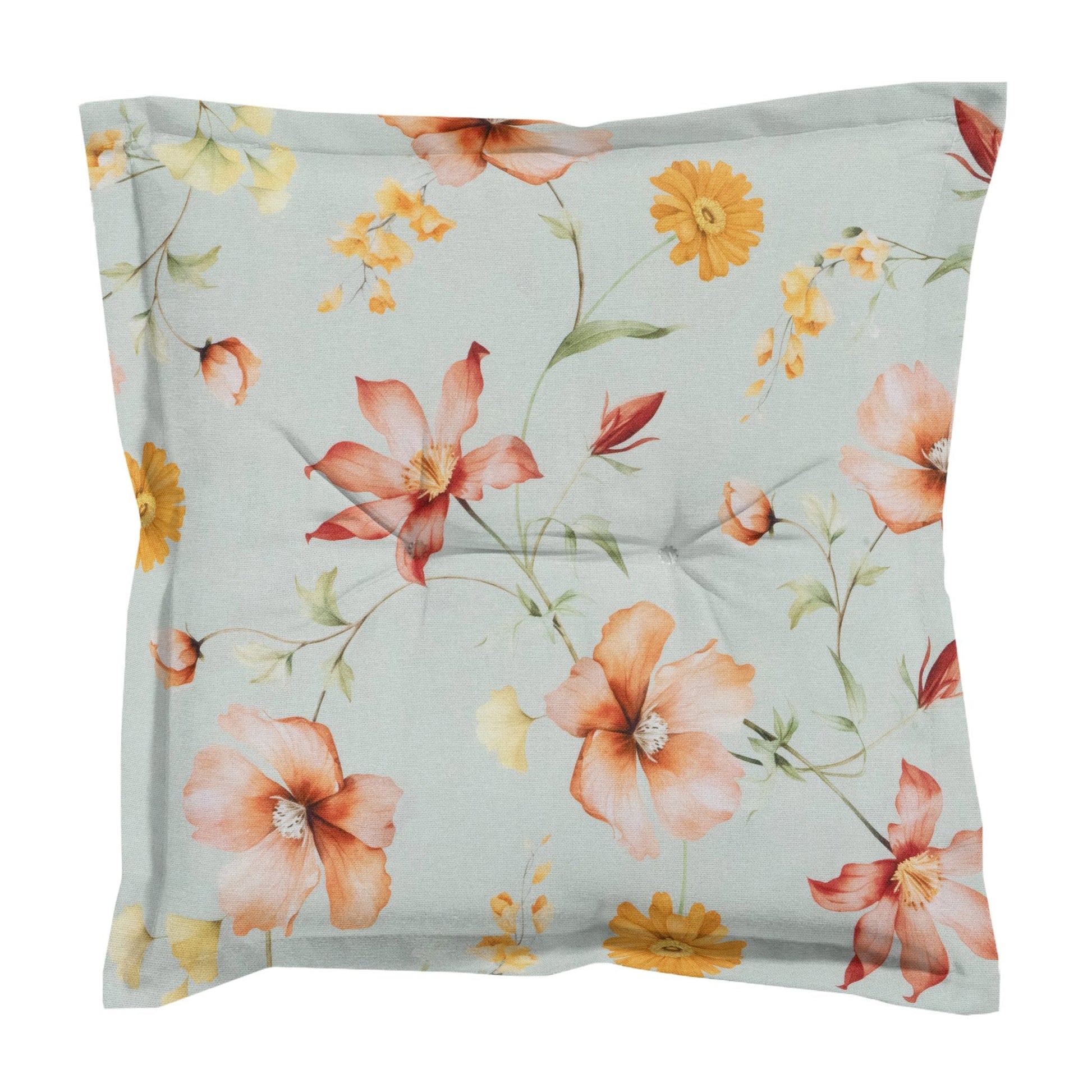 Madison Florina zitkussen 50x50 cm - Florina orange