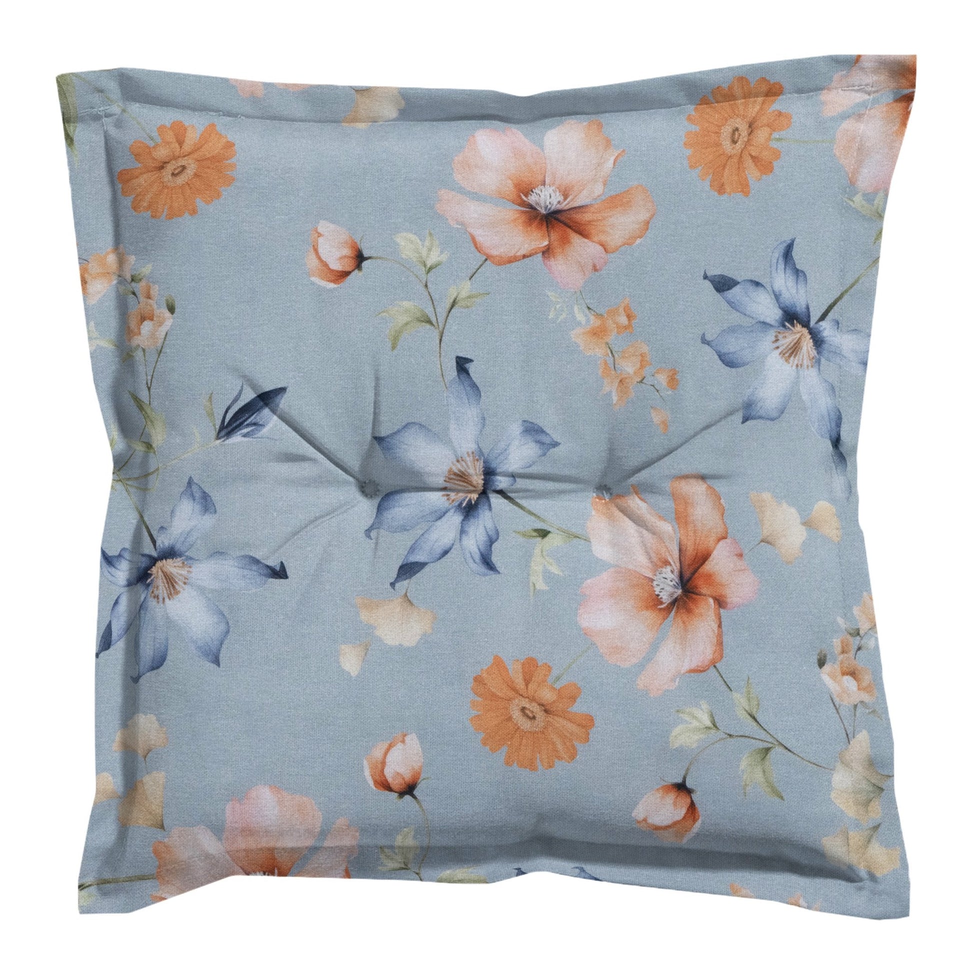 Madison Florina zitkussen 50x50 cm - Florina blue