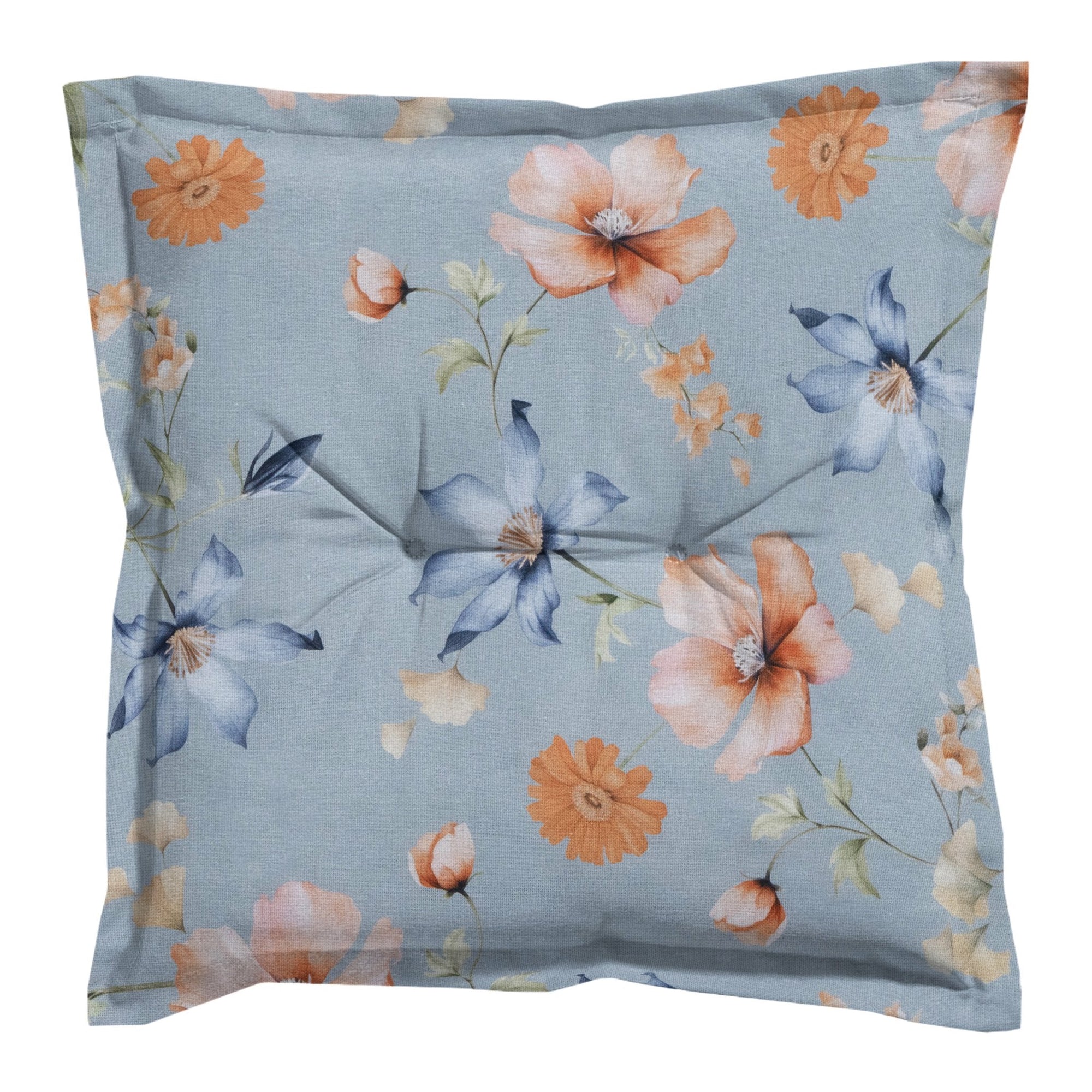 Madison Florina zitkussen 50x50 cm - Florina blue