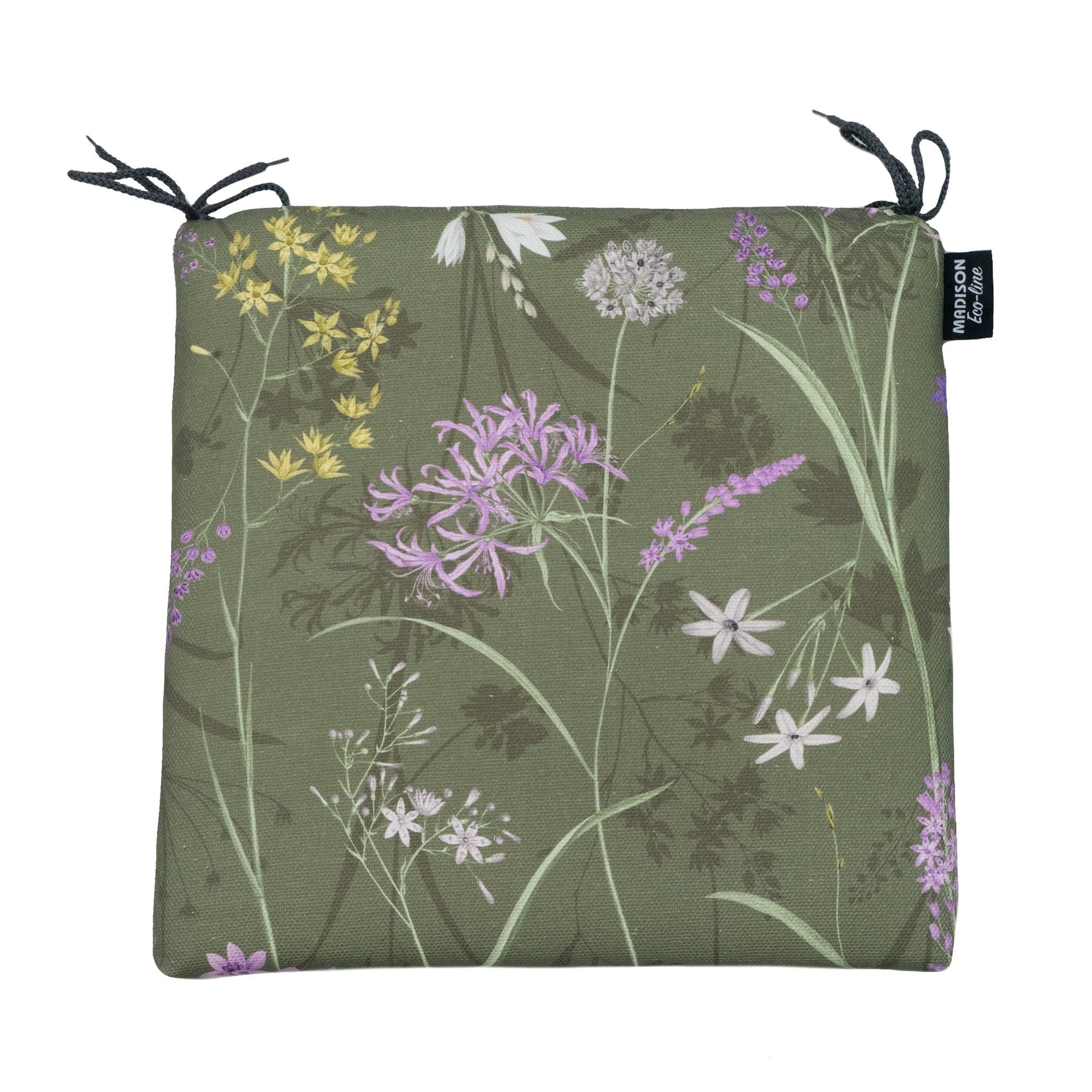 Madison Canvas Eco+ universeel rits zitkussen 40x40 cm - Donna green canvas eco+