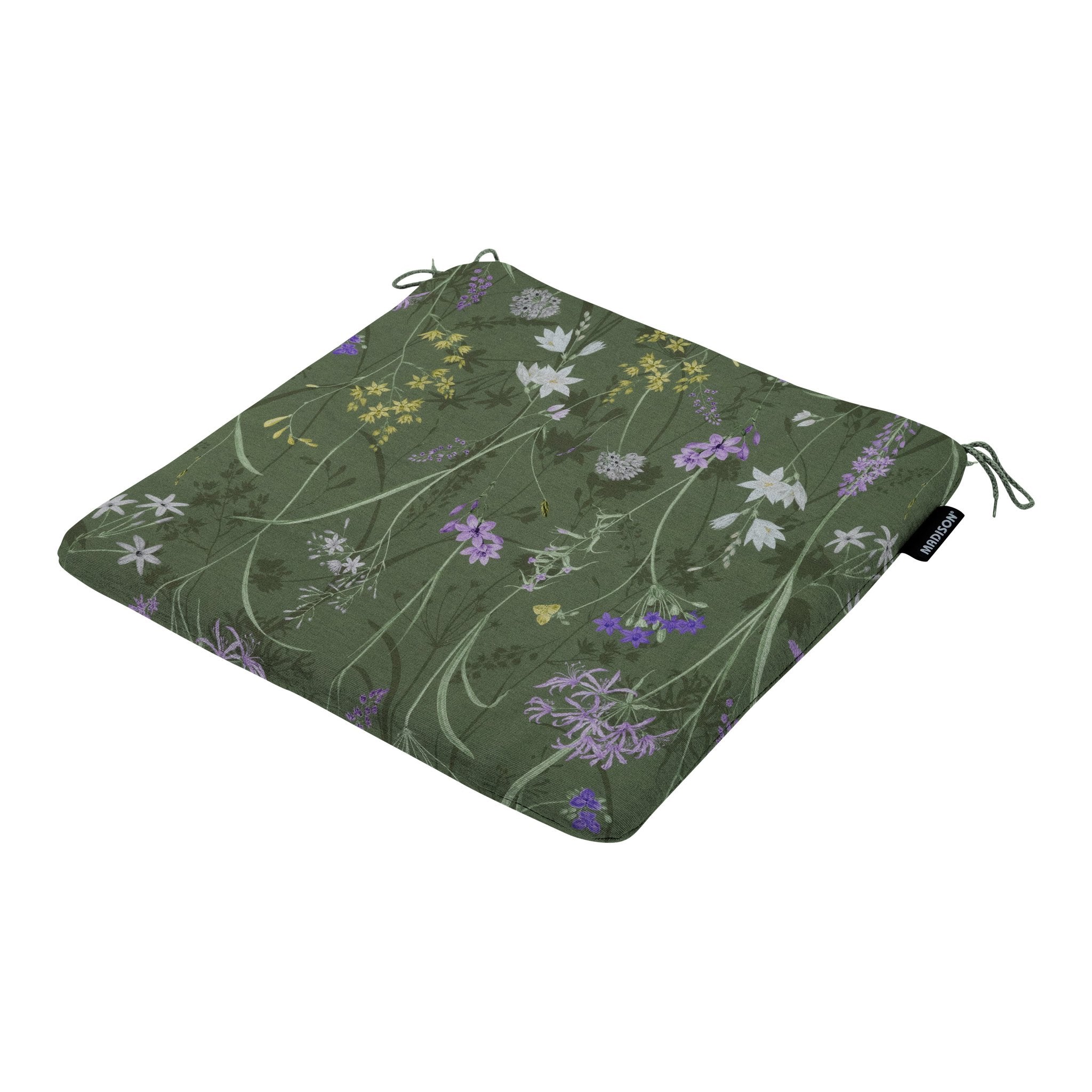Madison Canvas Eco+ universeel rits zitkussen 40x40 cm - Donna green canvas eco+