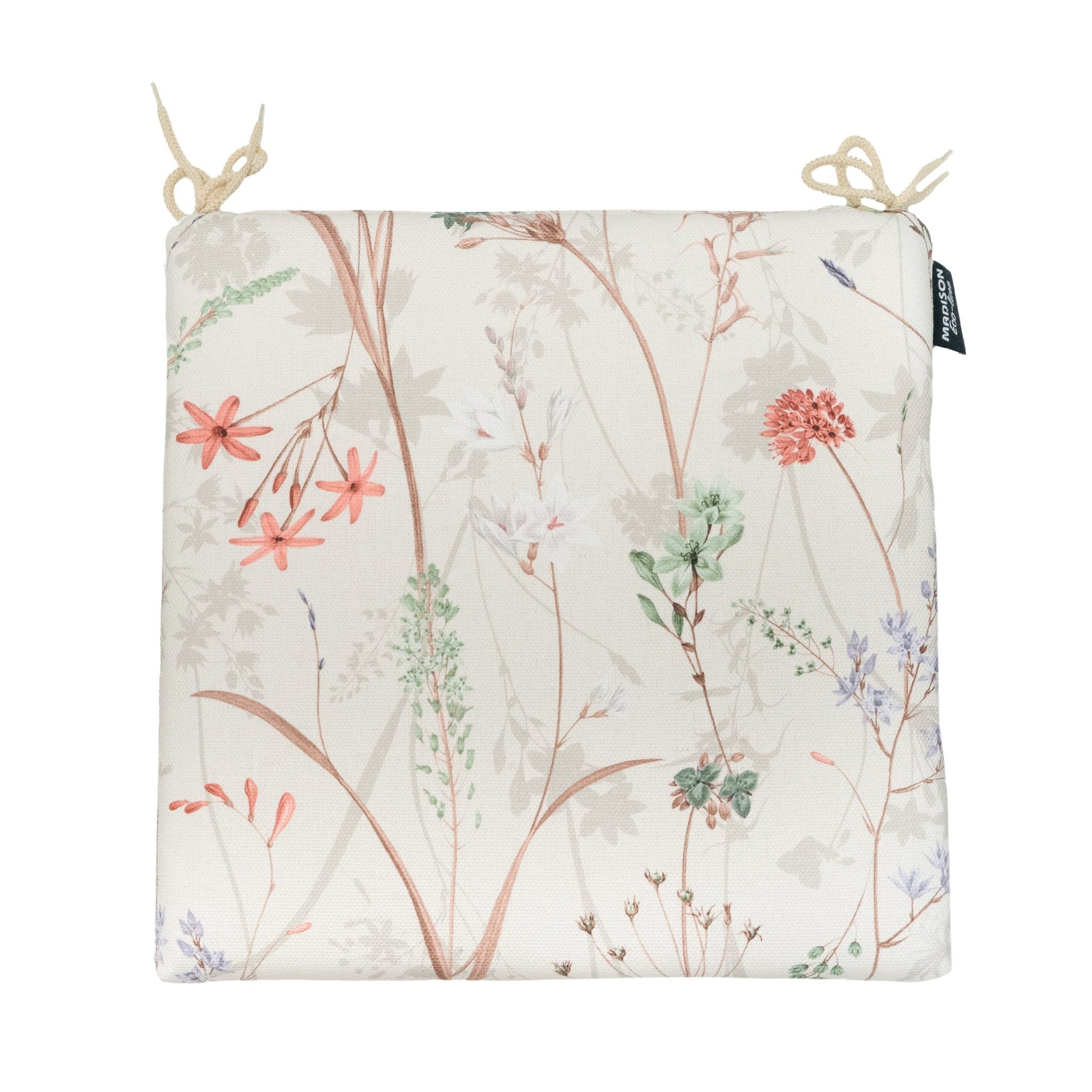 Madison Canvas Eco+ universeel rits zitkussen 40x40 cm - Donna natural canvas eco+