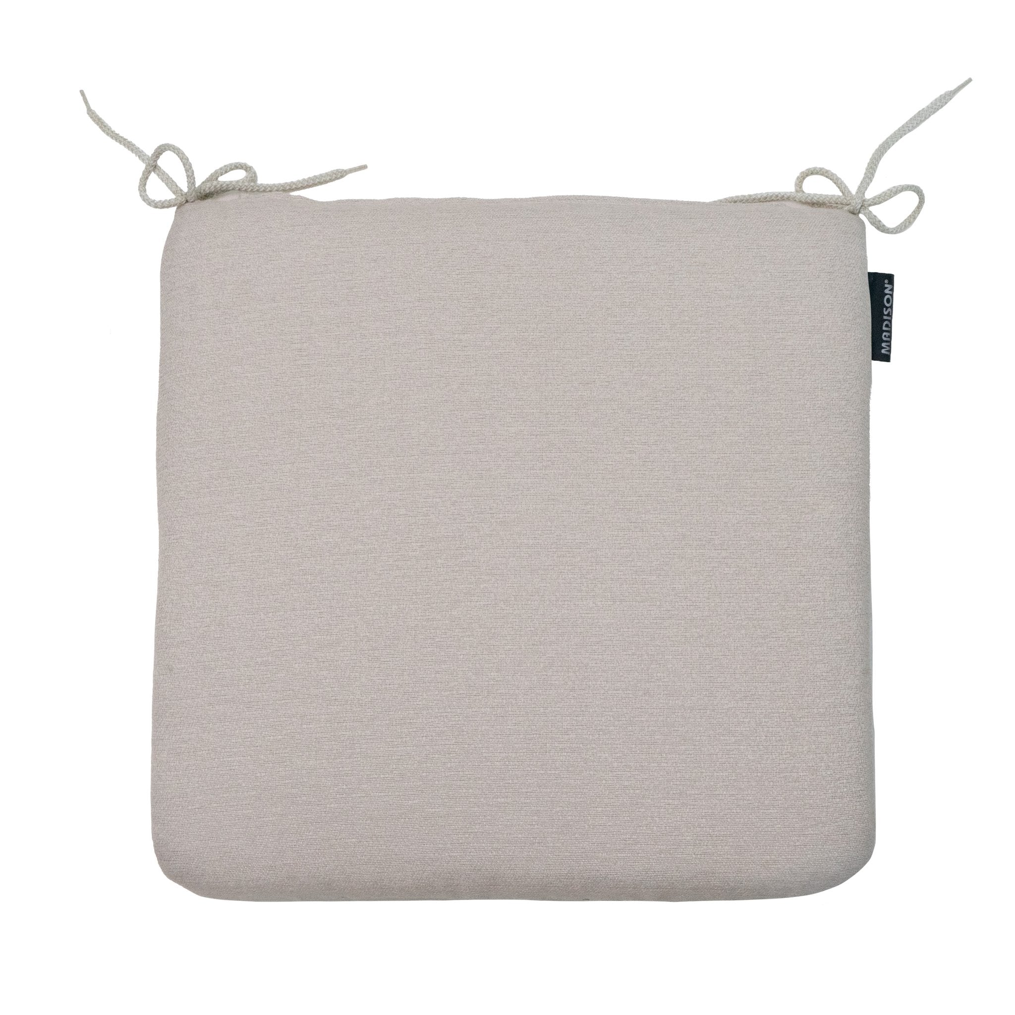 Madison Napels universeel rits zitkussen 40x40 cm - Napels taupe