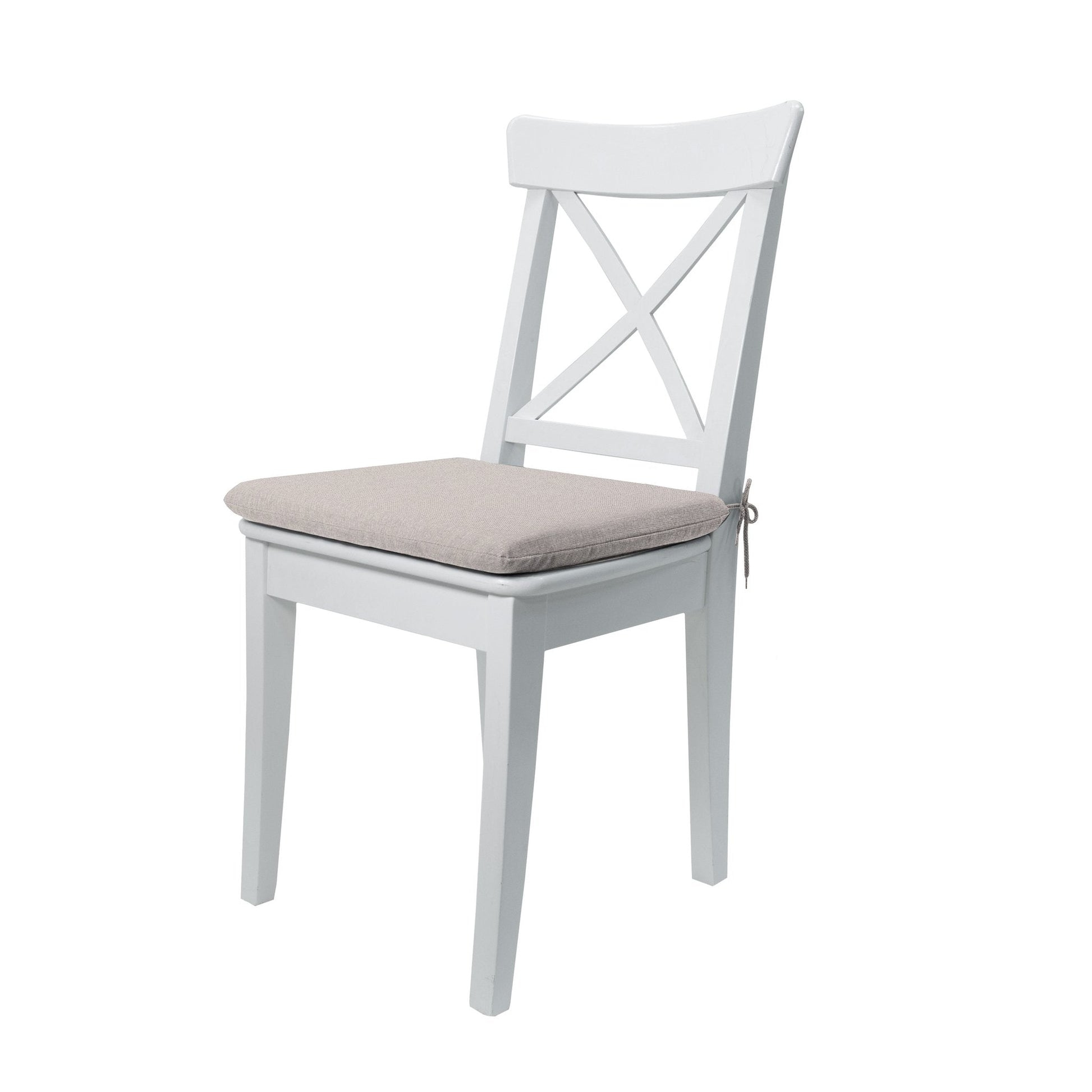 Madison Napels universeel rits zitkussen 40x40 cm - Napels taupe