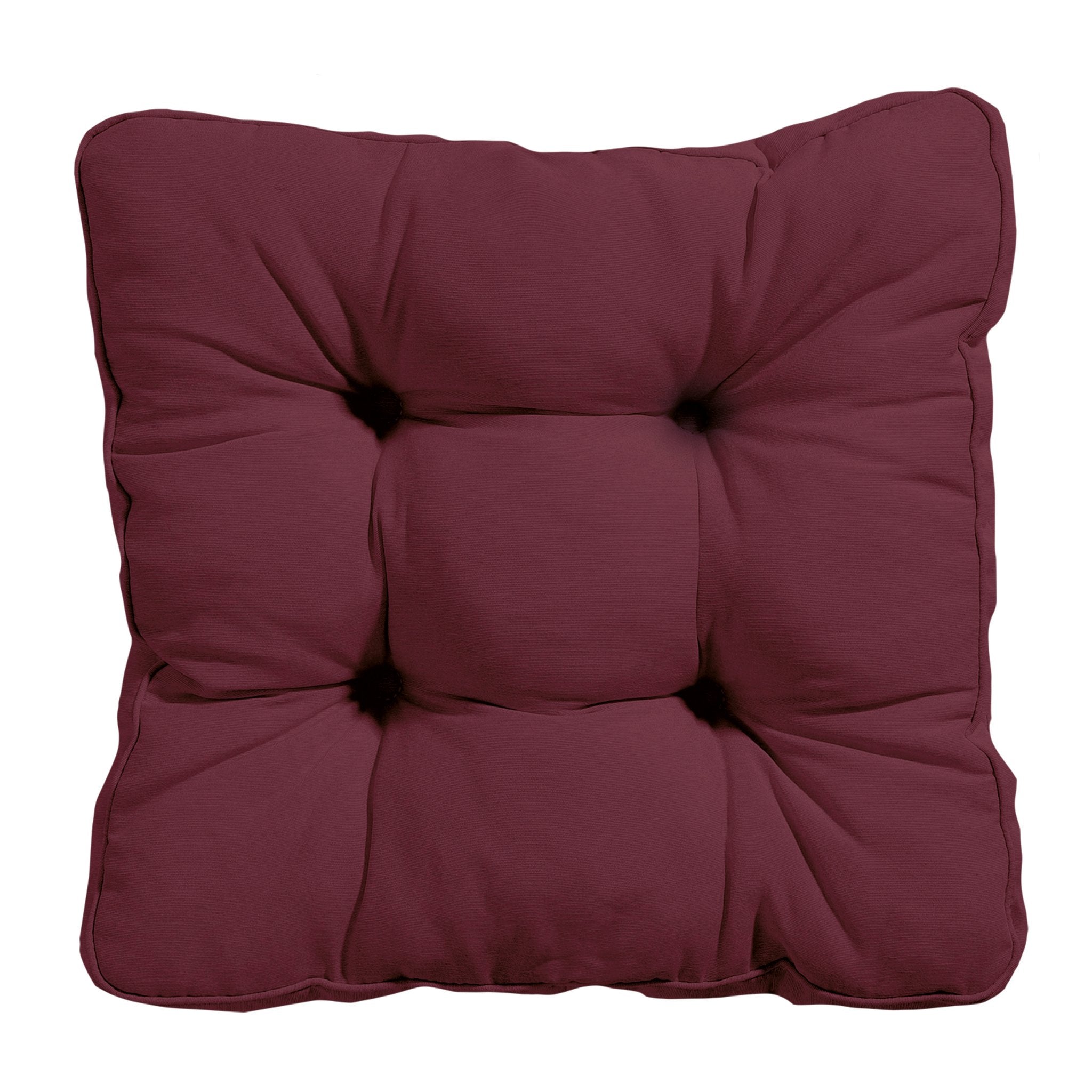 Madison Panama zitkussen 47x47 cm - Panama bordeaux