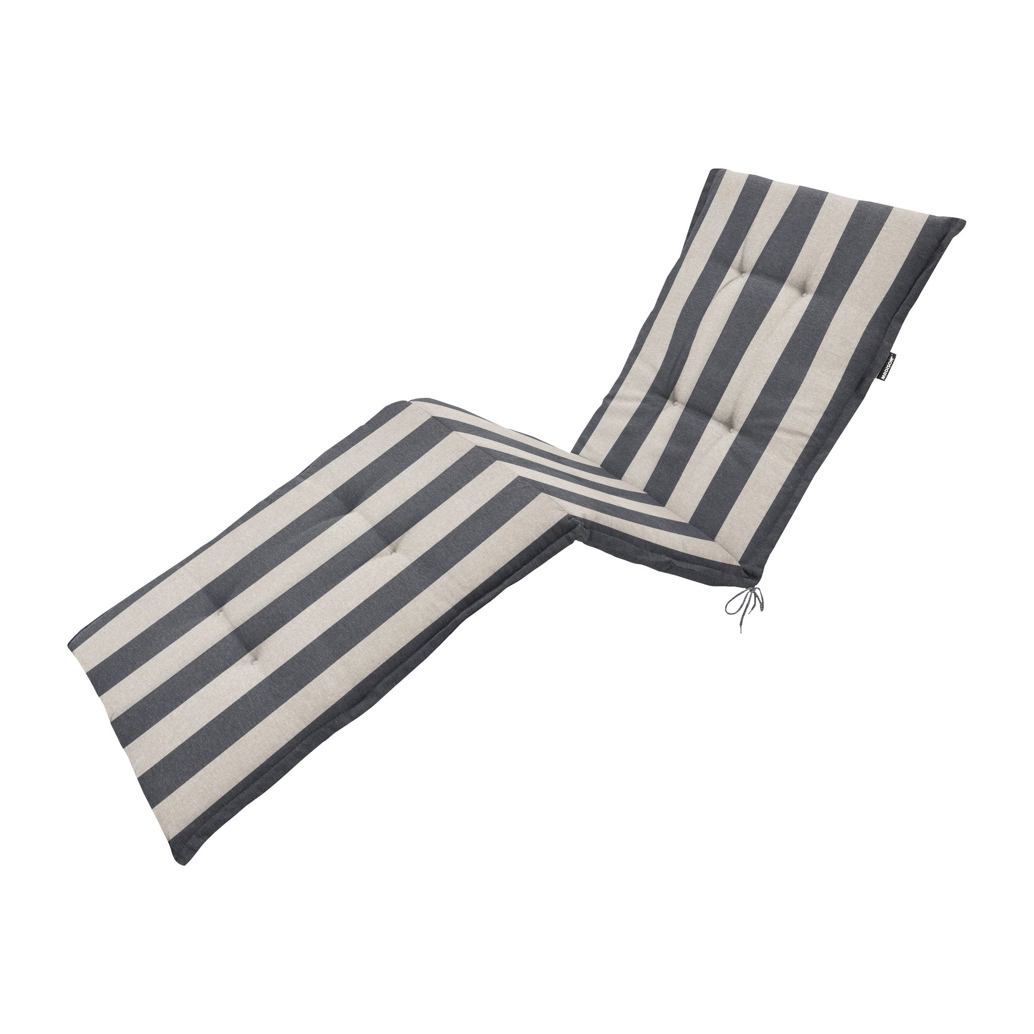 Madison Amora standaard ligbedkussen 200x65 cm - Amora grey