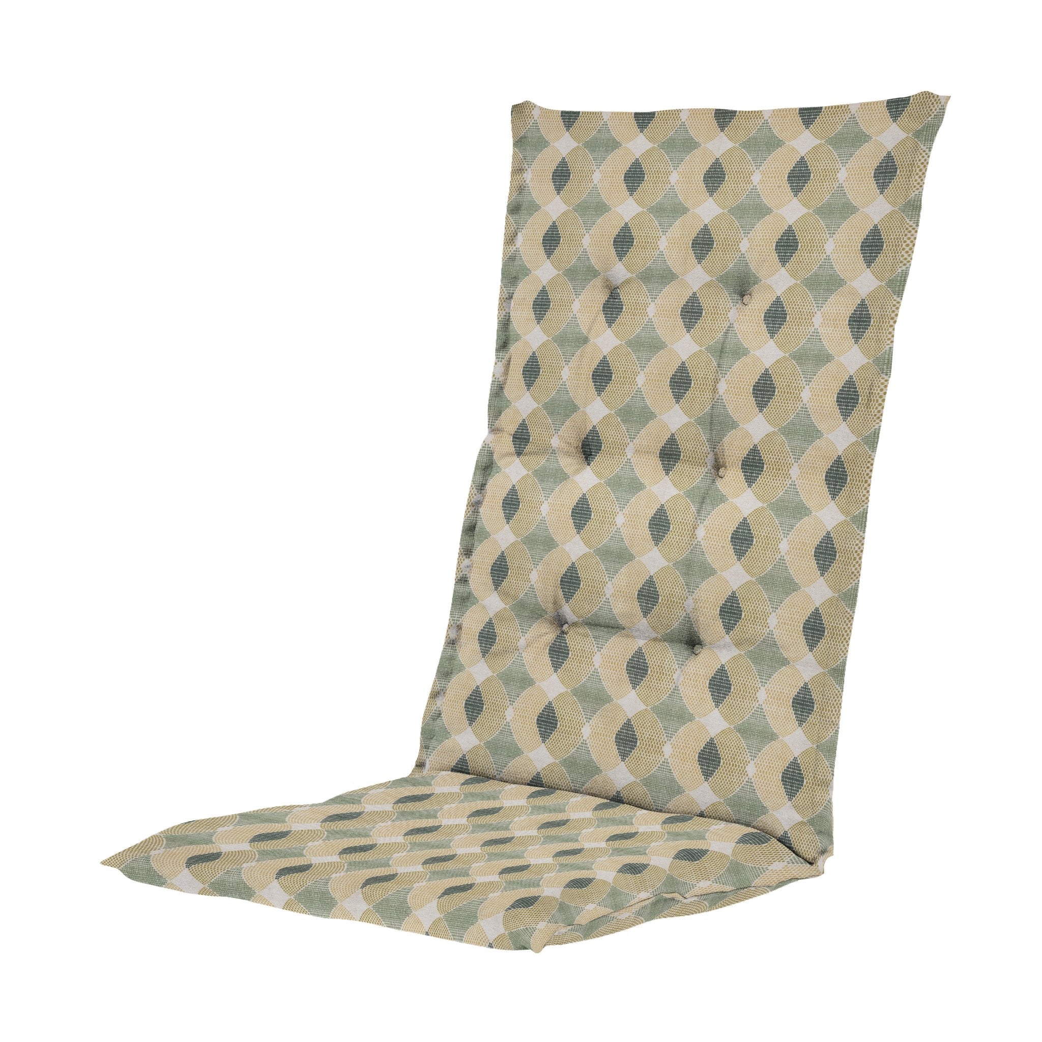 Madison Rae hoge rug rugkussen 123x50 cm - Rae green