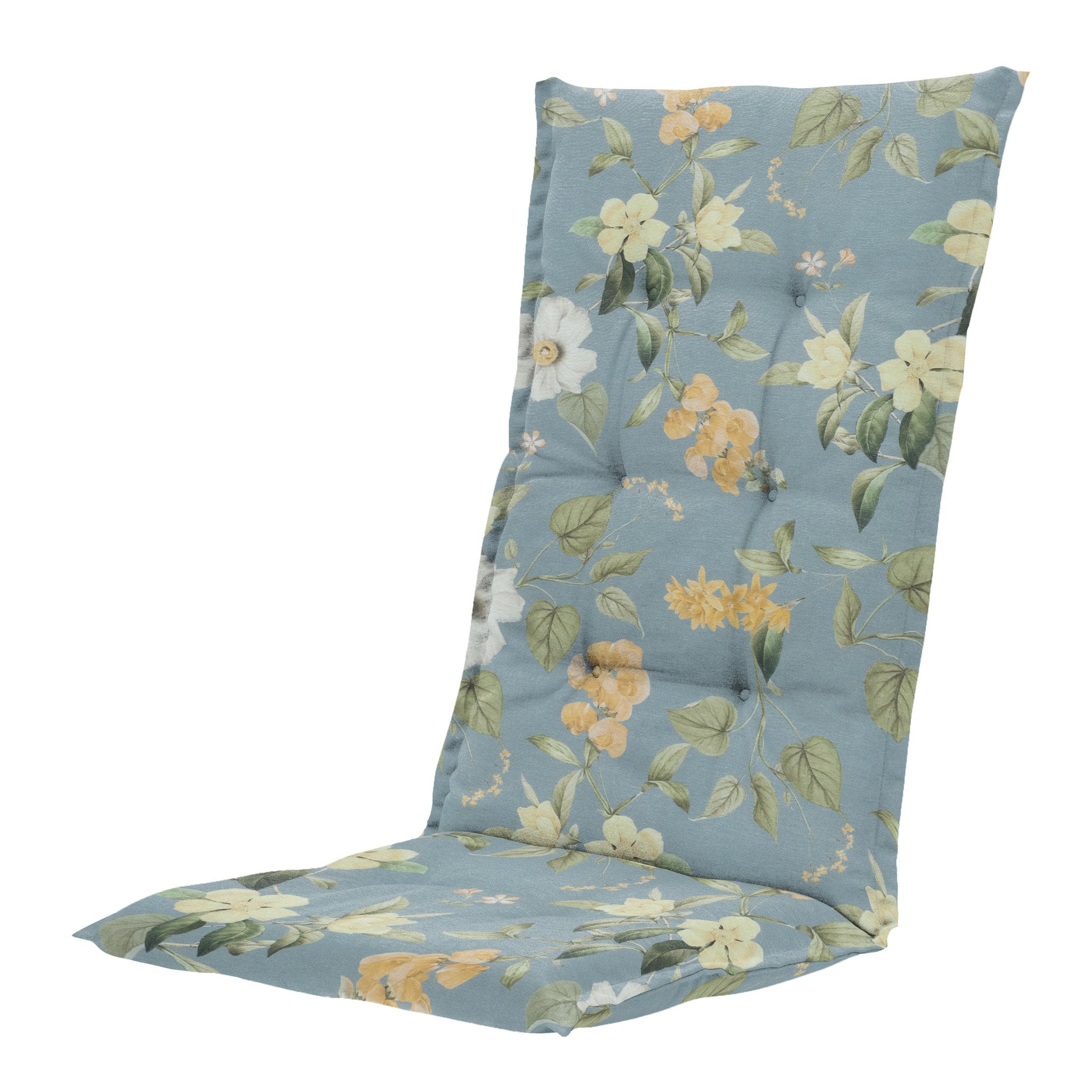 Madison Julliete hoge rug rugkussen 123x50 cm - Julliete azure