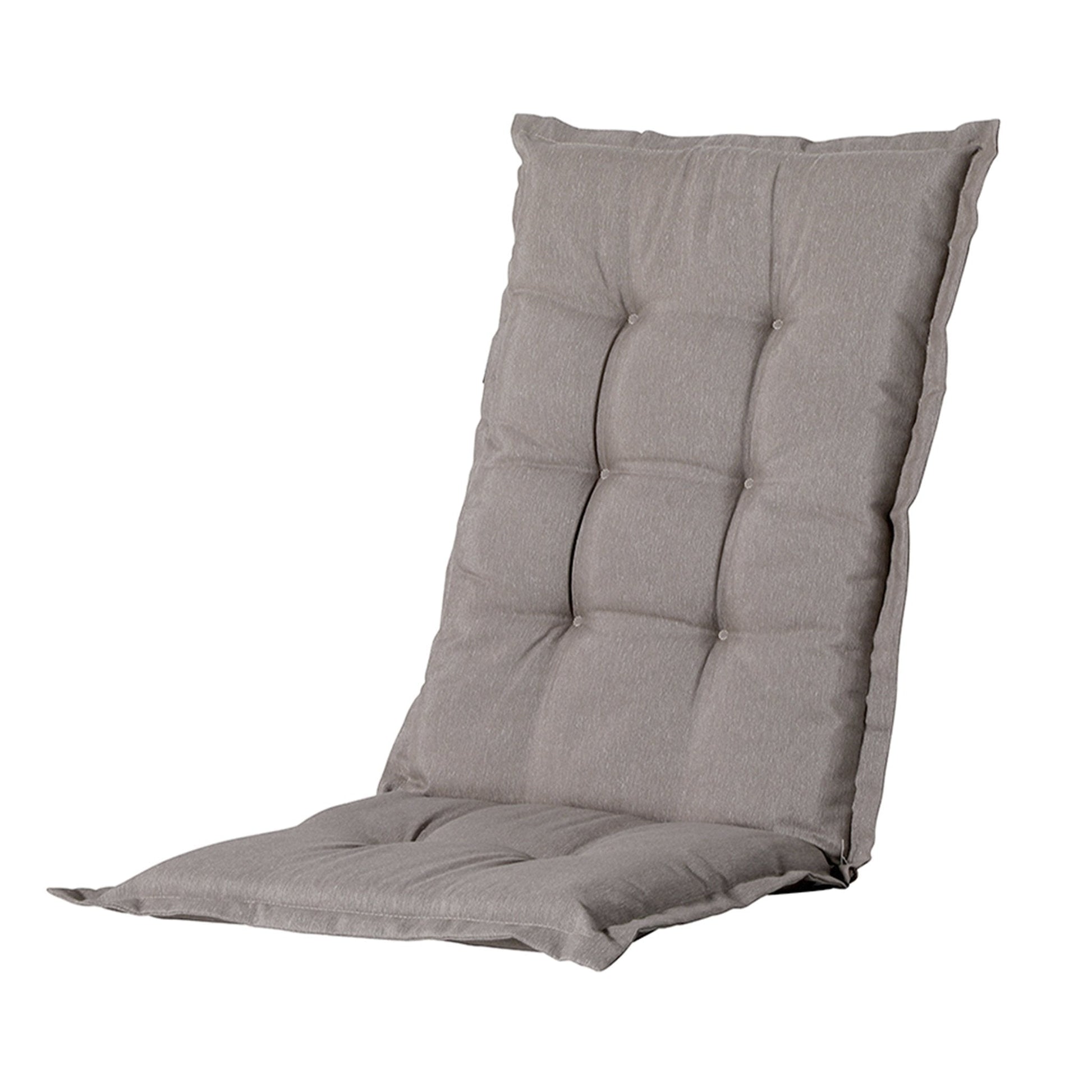 Madison Basic hoge rug basis rugkussen 123x50 cm - Basic taupe