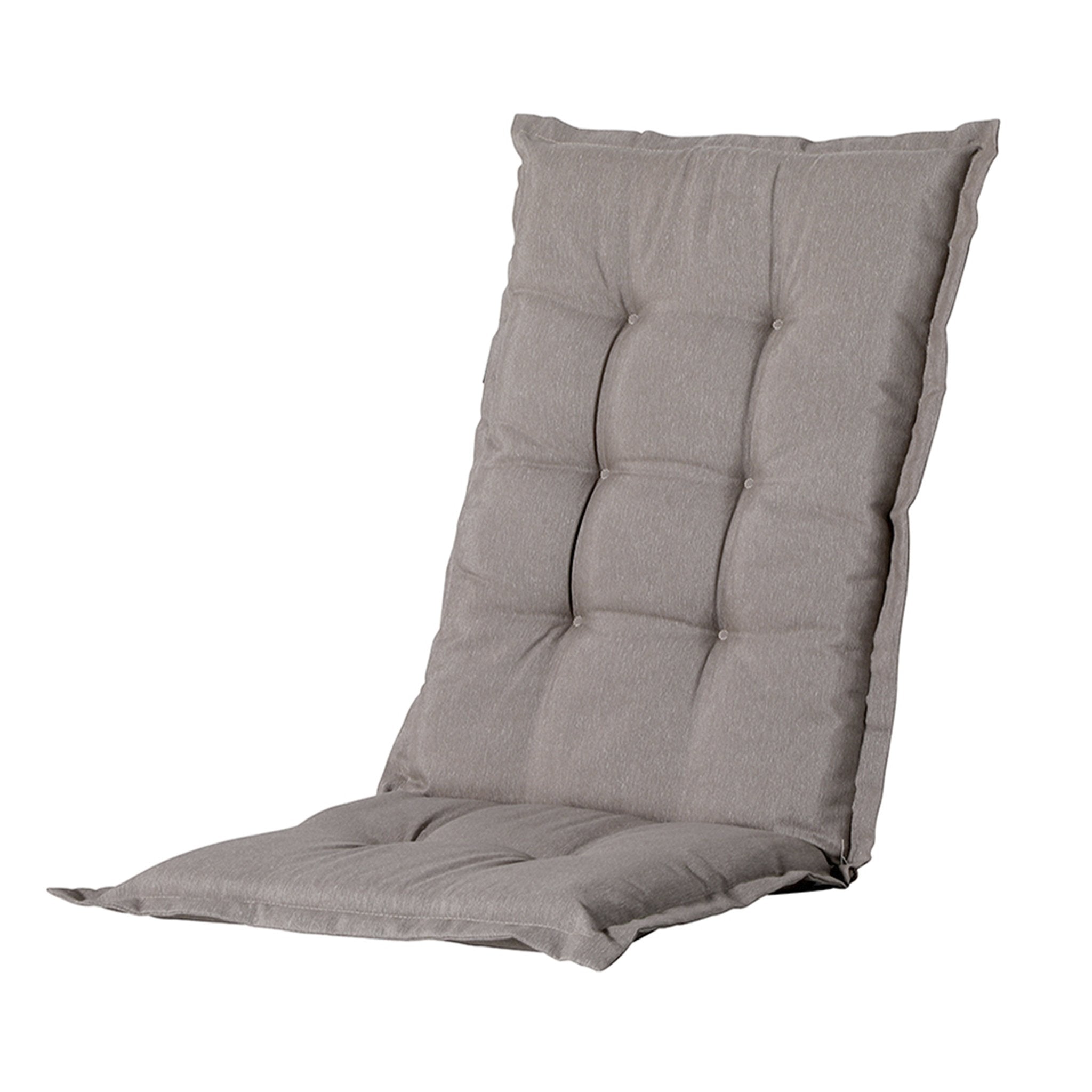 Madison Basic hoge rug basis rugkussen 123x50 cm - Basic taupe