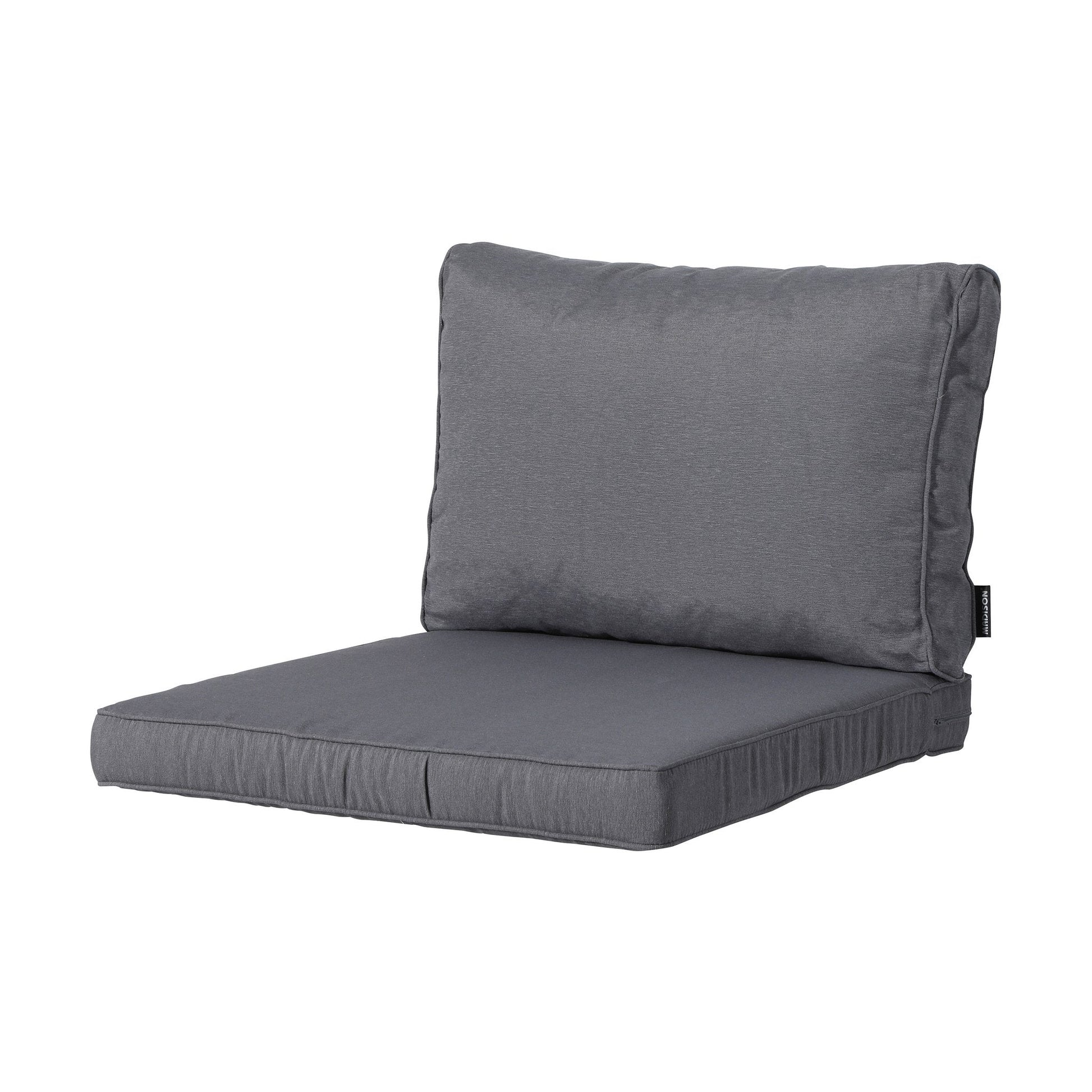 Madison Panama lounge rugkussen 40x60 cm - Panama grey (B239)