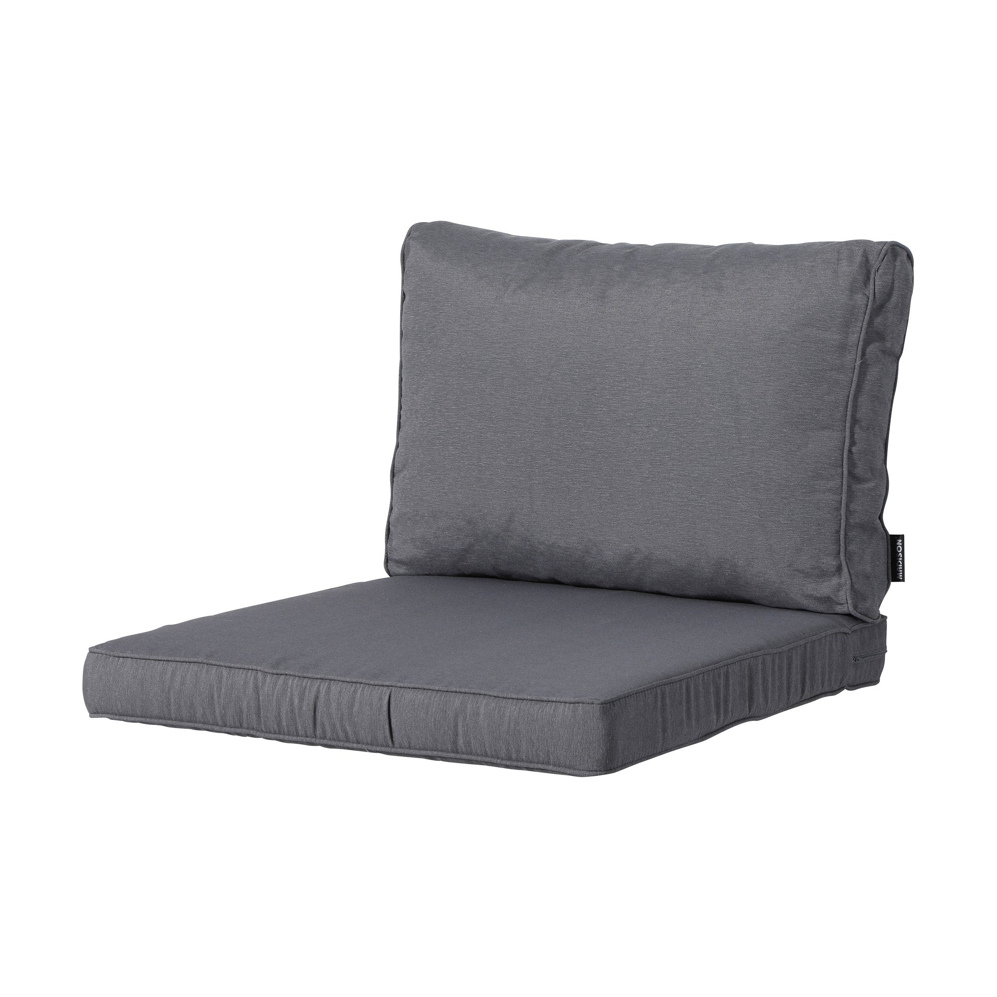 Madison Panama lounge rugkussen 40x60 cm - Panama grey (B239)