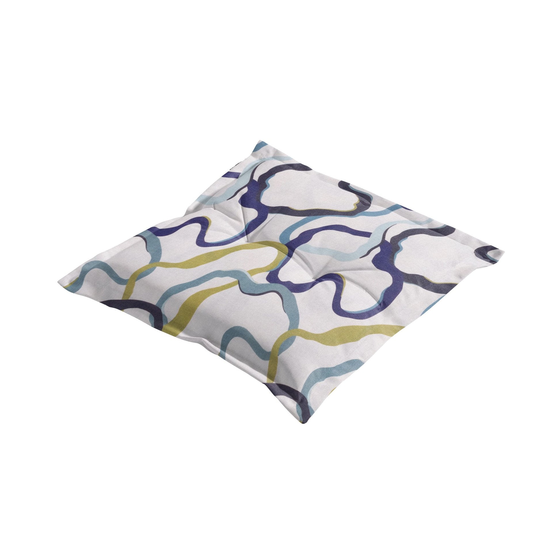 Madison Blaze zitkussen 50x50 cm - Blaze blue