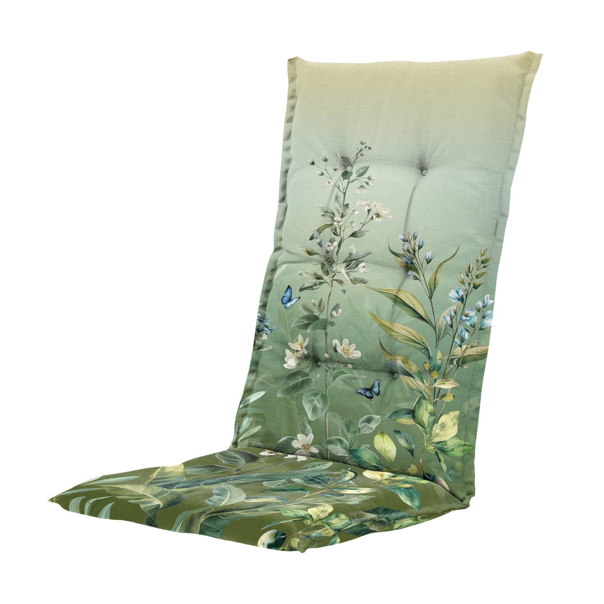 Madison Amelie hoge rug rugkussen 123x50 cm - Amelie green