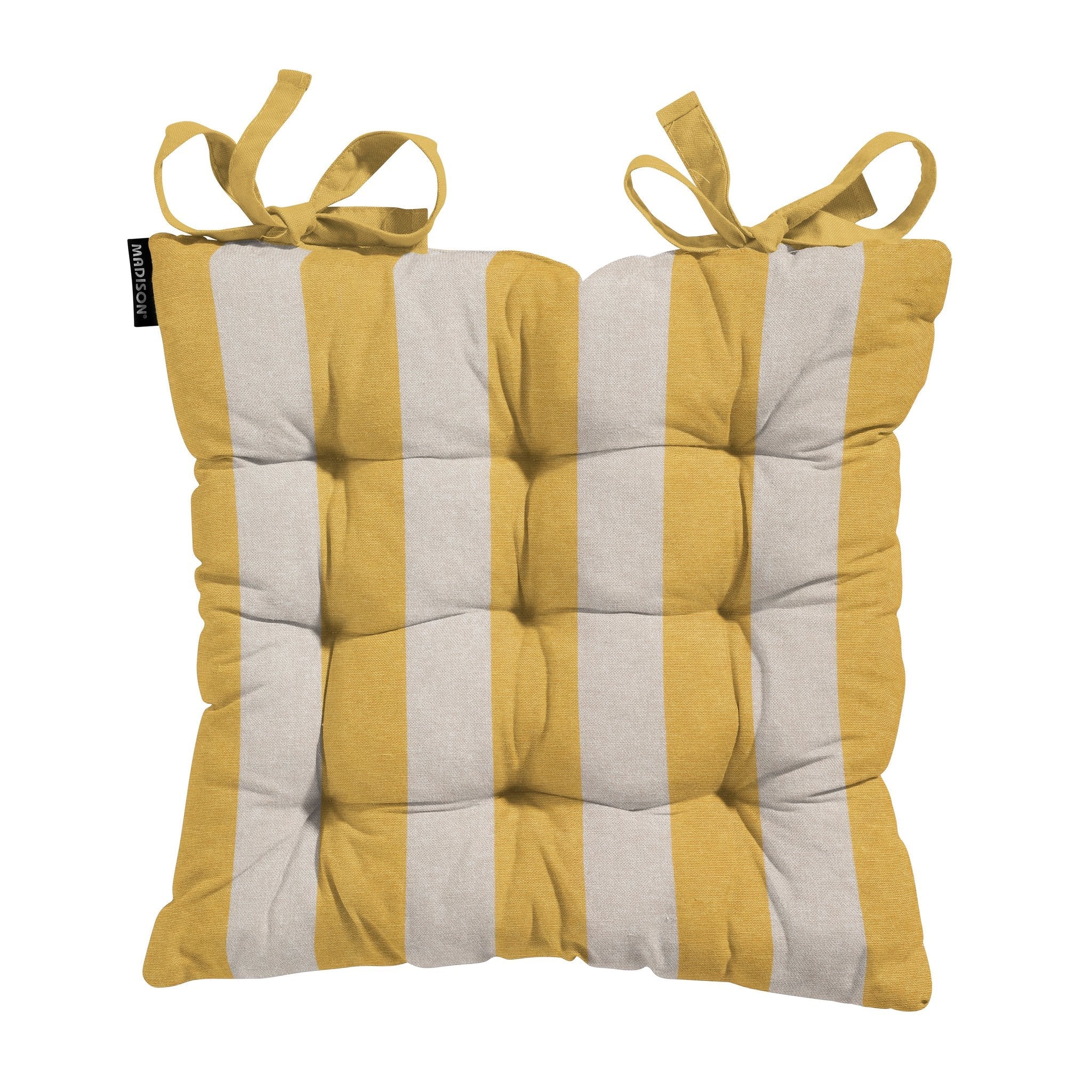 Madison Amora toscane zitkussen 46x46 cm - Amora mustard