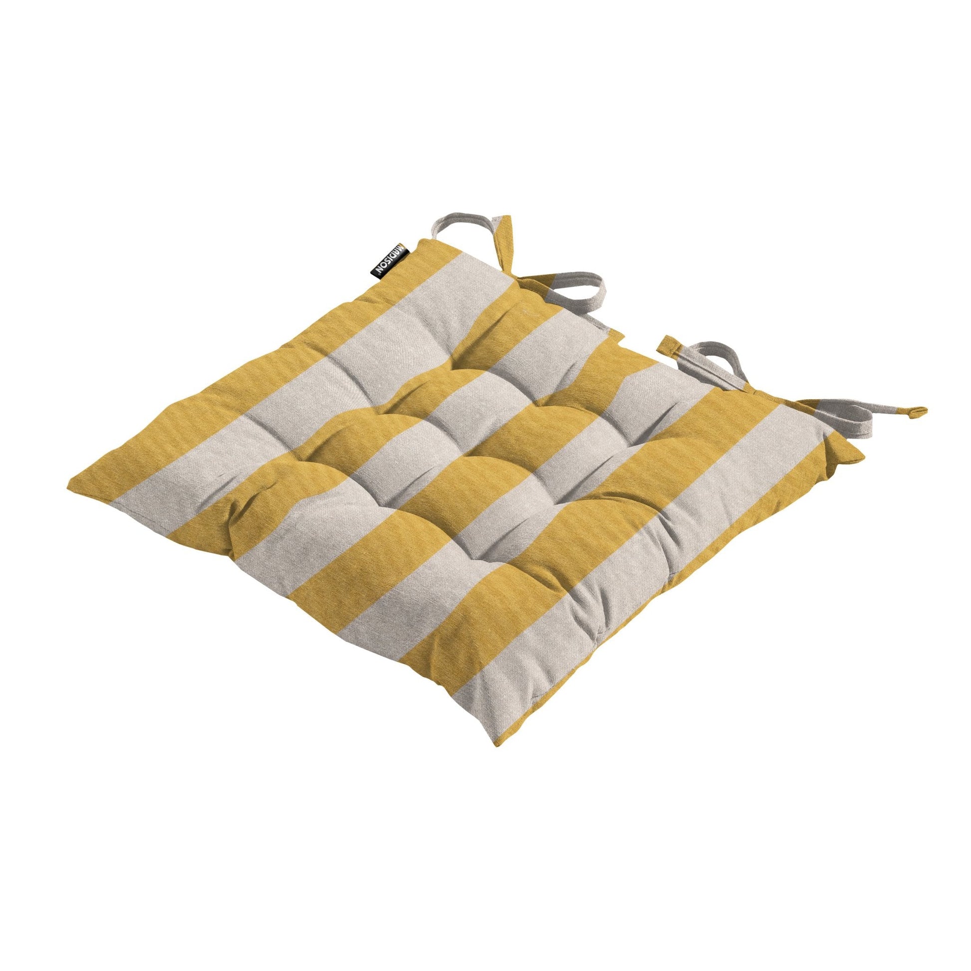 Madison Amora toscane zitkussen 46x46 cm - Amora mustard