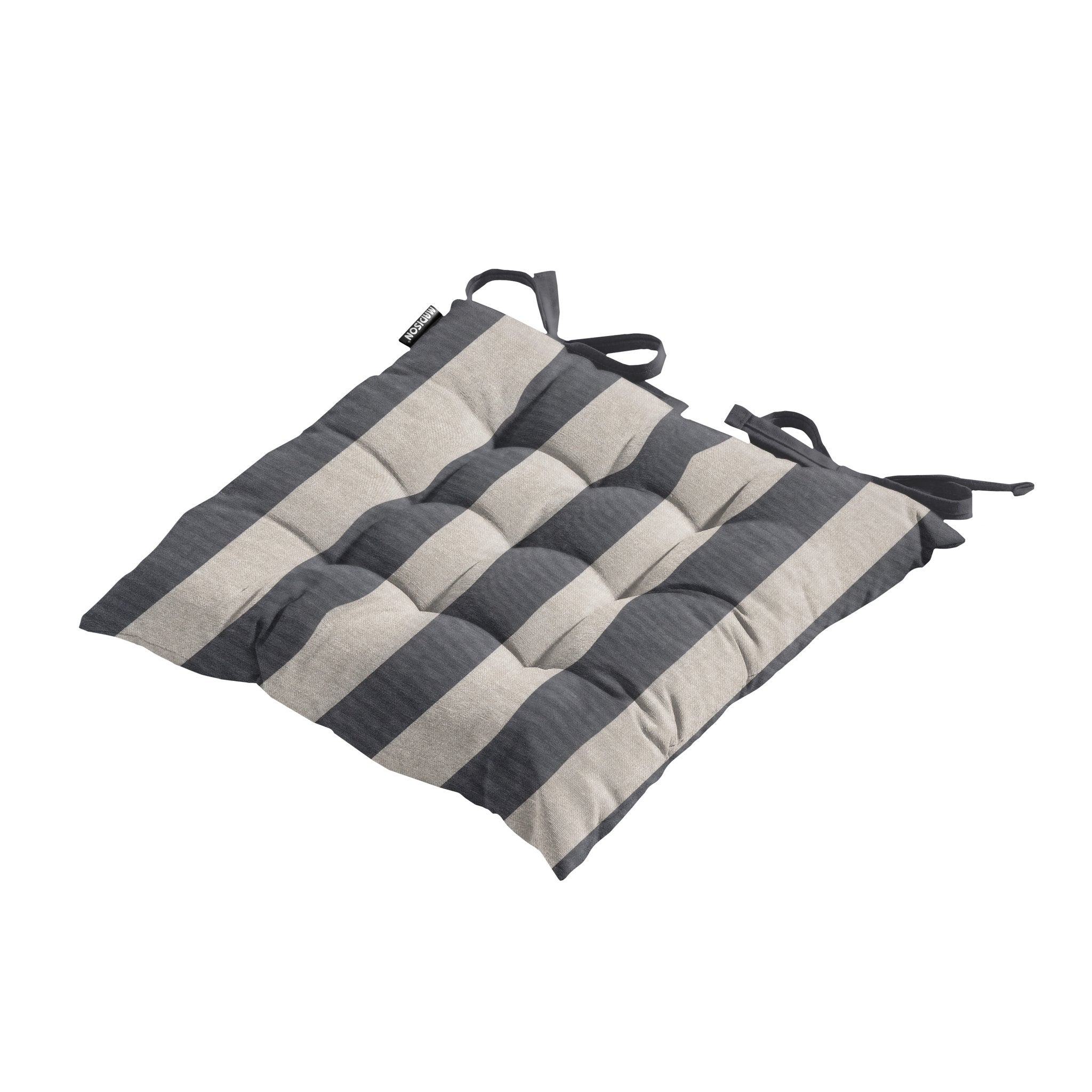 Madison Amora toscane zitkussen 46x46 cm - Amora grey