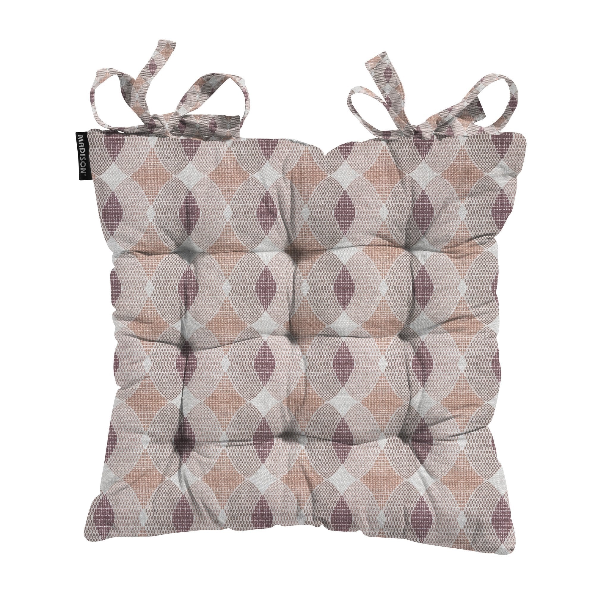 Madison Rae toscane zitkussen 46x46 cm - Rae mocca