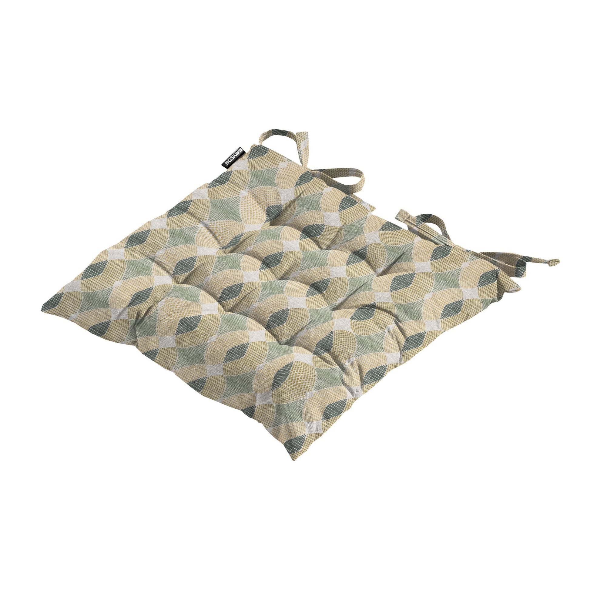 Madison Rae toscane zitkussen 46x46 cm - Rae green