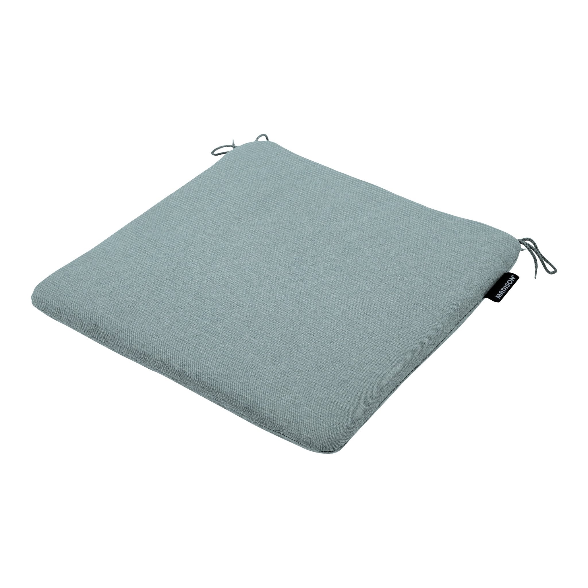 Madison Canvas Eco+ universeel rits zitkussen 40x40 cm - Aqua canvas eco+