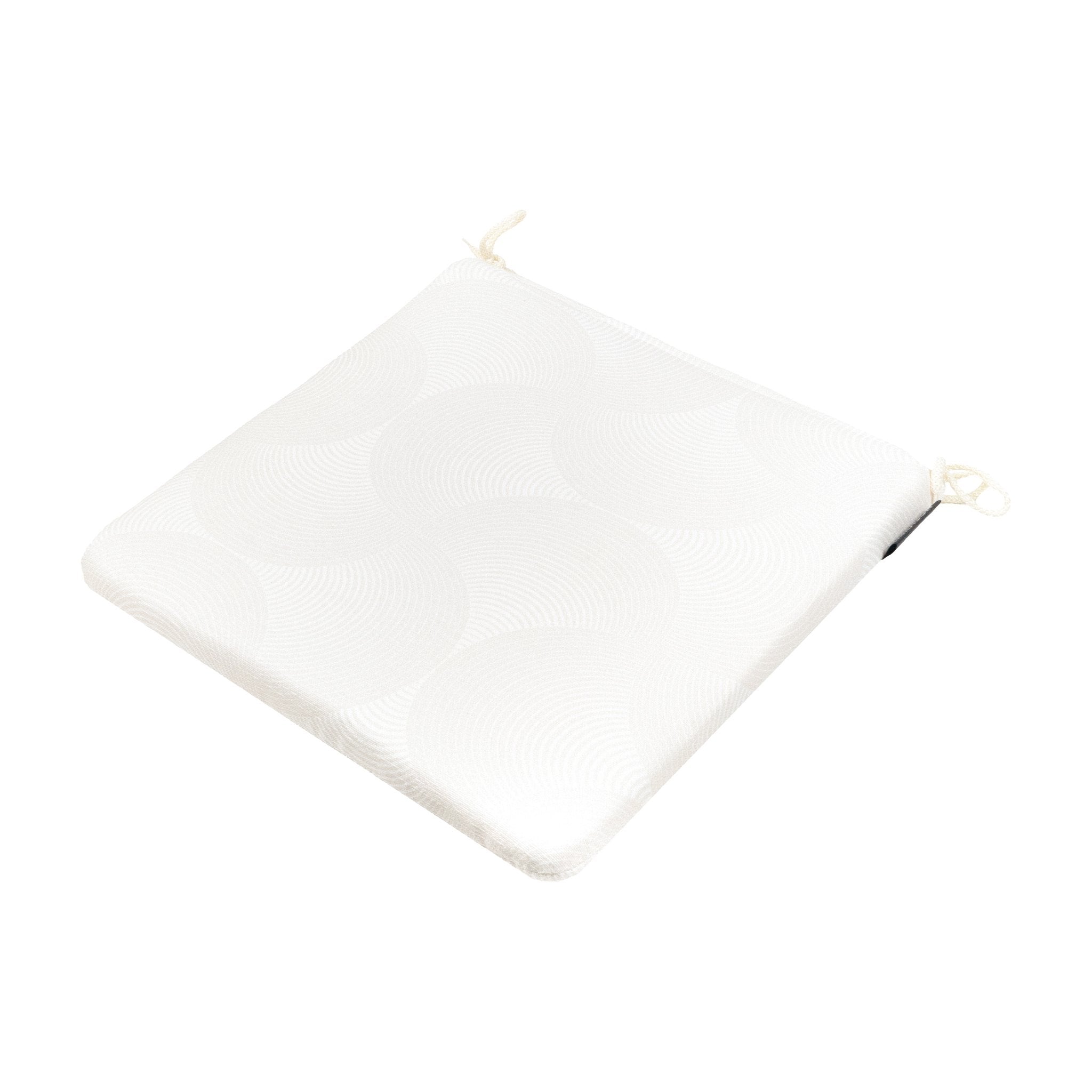 Madison Napels universeel rits zitkussen 40x40 cm - Napels rondo sand