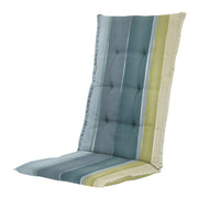 Madison Nox hoge rug basis rugkussen 123x50 cm - Nox azure