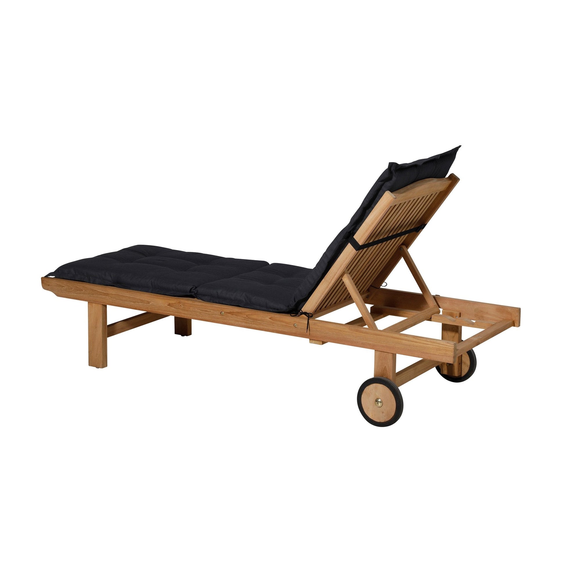 Madison Basic standaard basis ligbedkussen 200x65 cm - Basic black