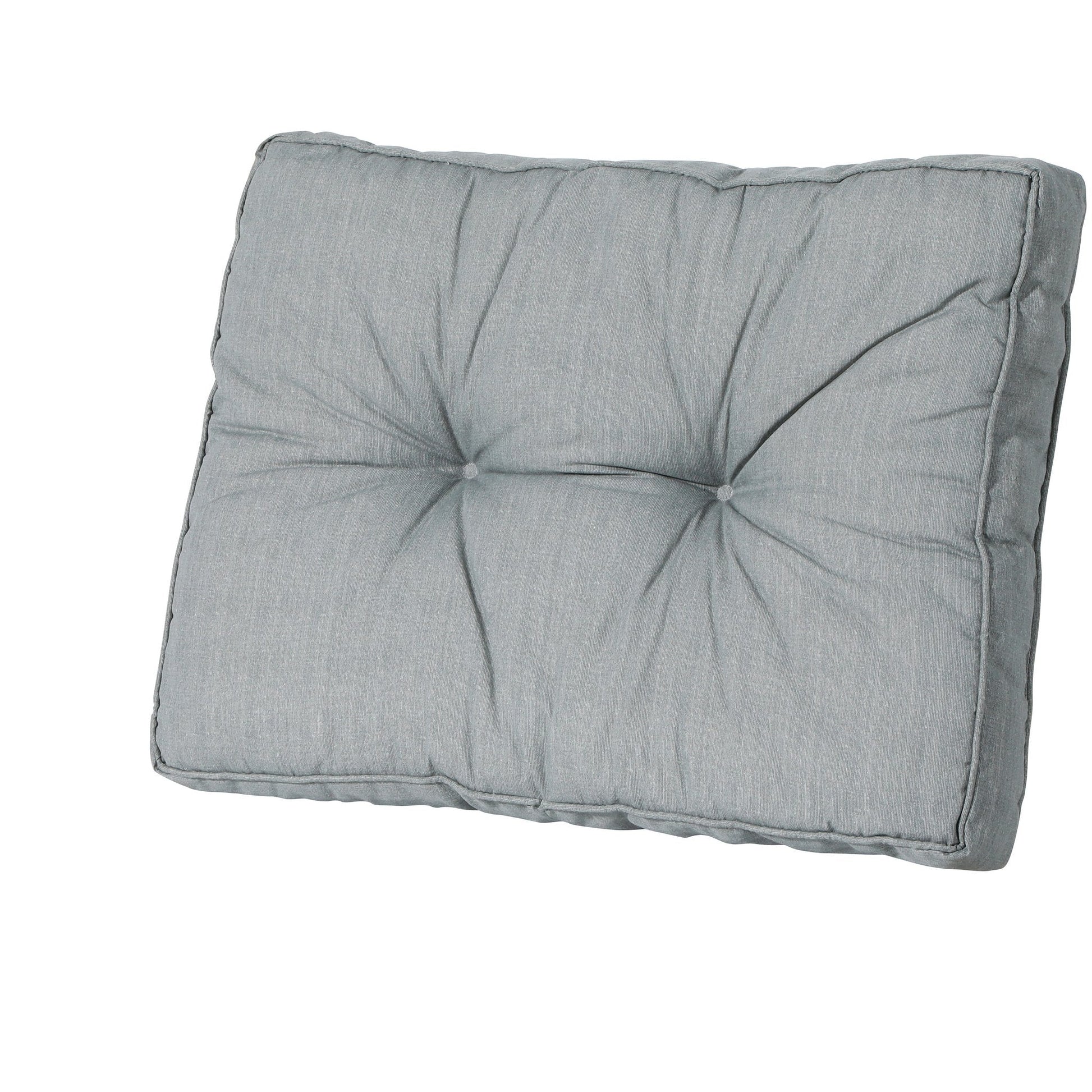 Madison Basic rugkussen 43x60 cm - Basic grey