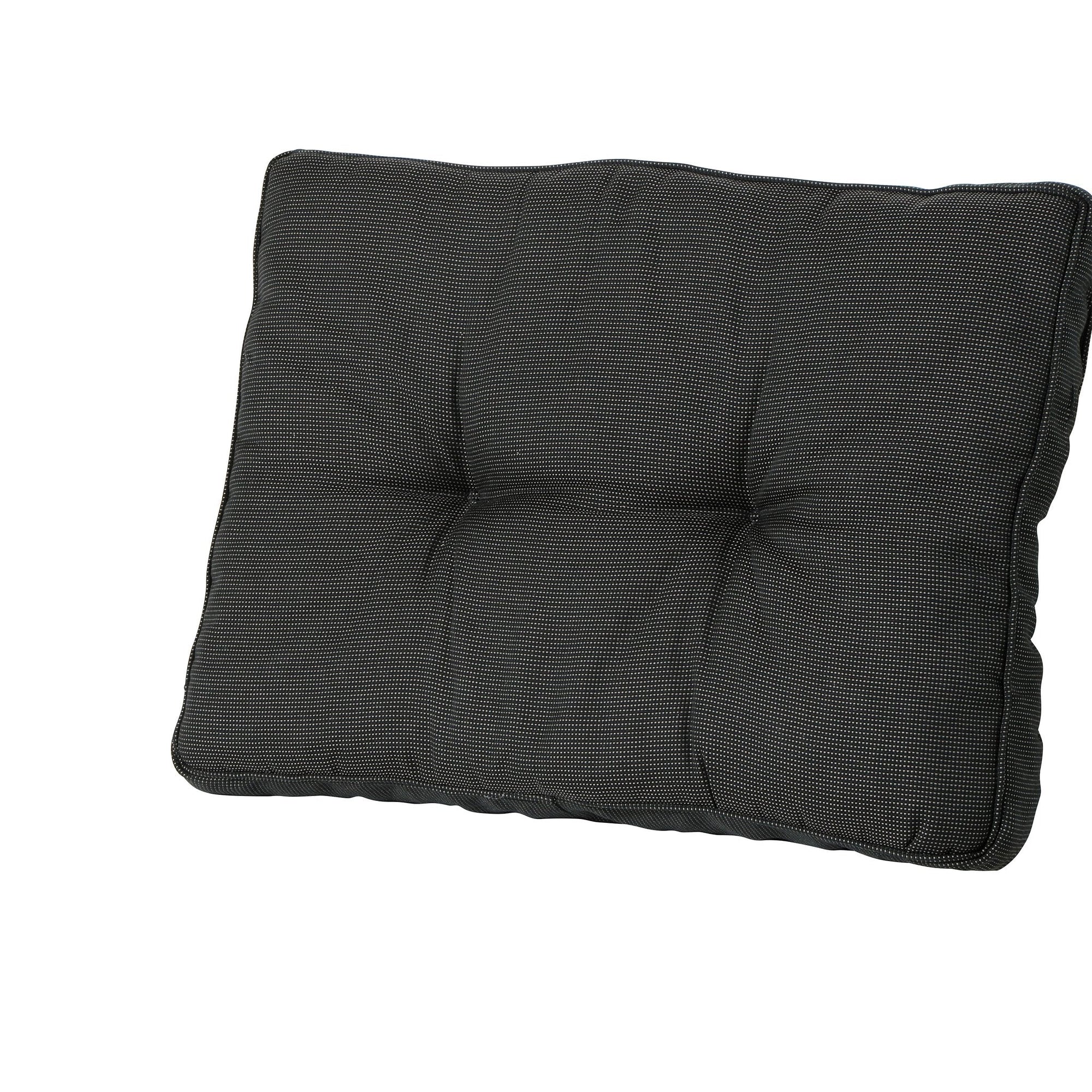 Madison Rib rugkussen 43x60 cm - Rib black