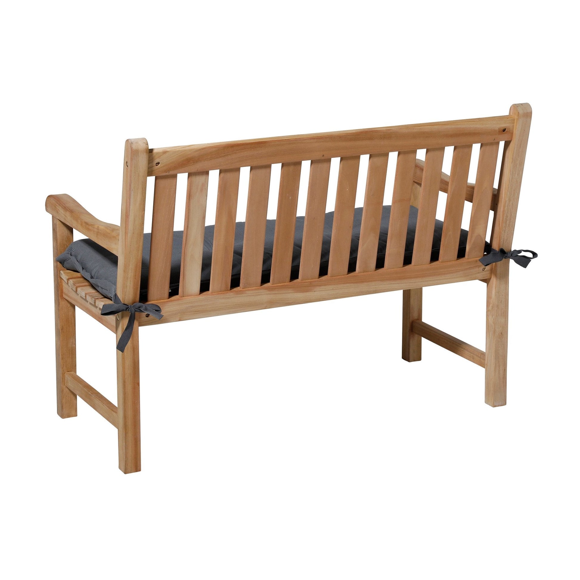 Madison Rib bankkussen 120x48 cm - Rib grey