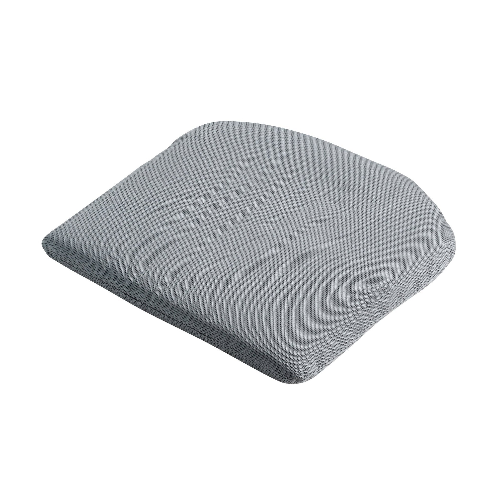 Madison Rib zitkussen 46x48 cm - Rib grey