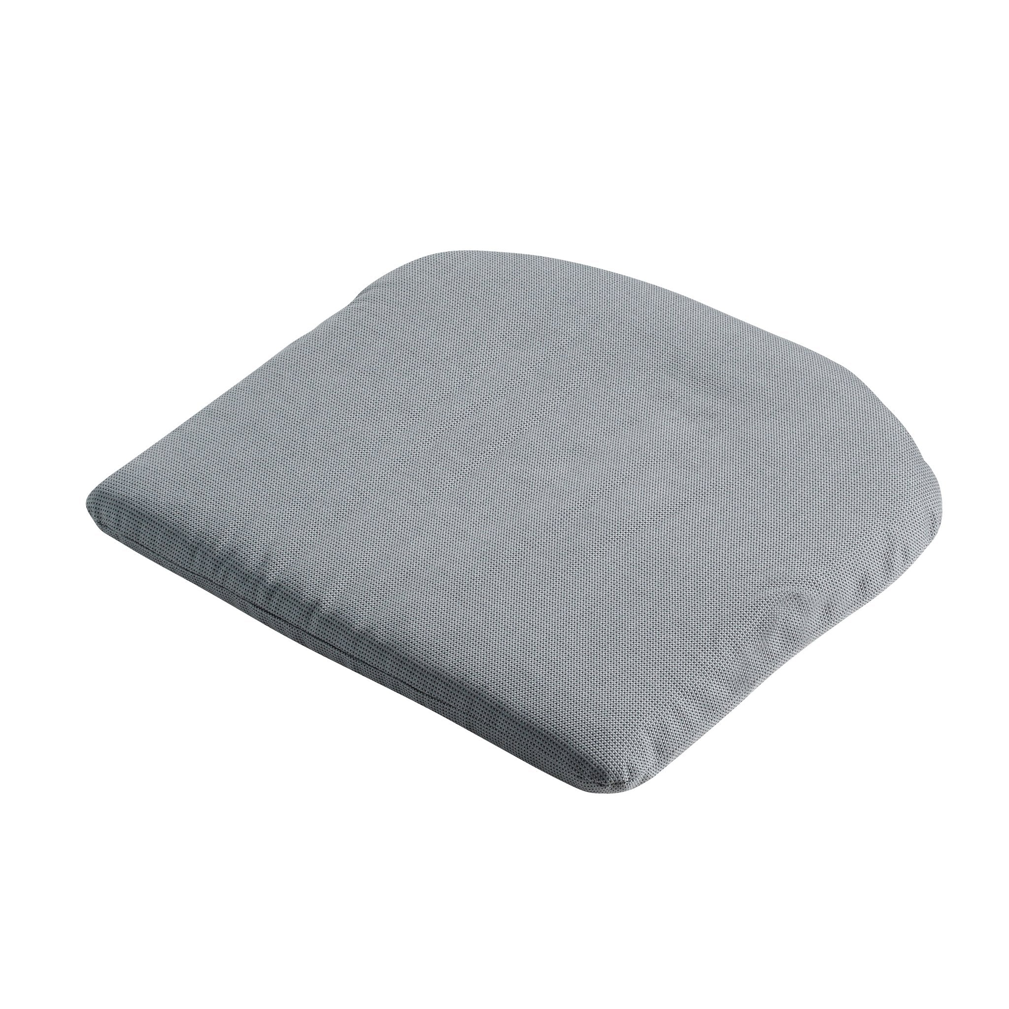 Madison Rib zitkussen 46x48 cm - Rib grey