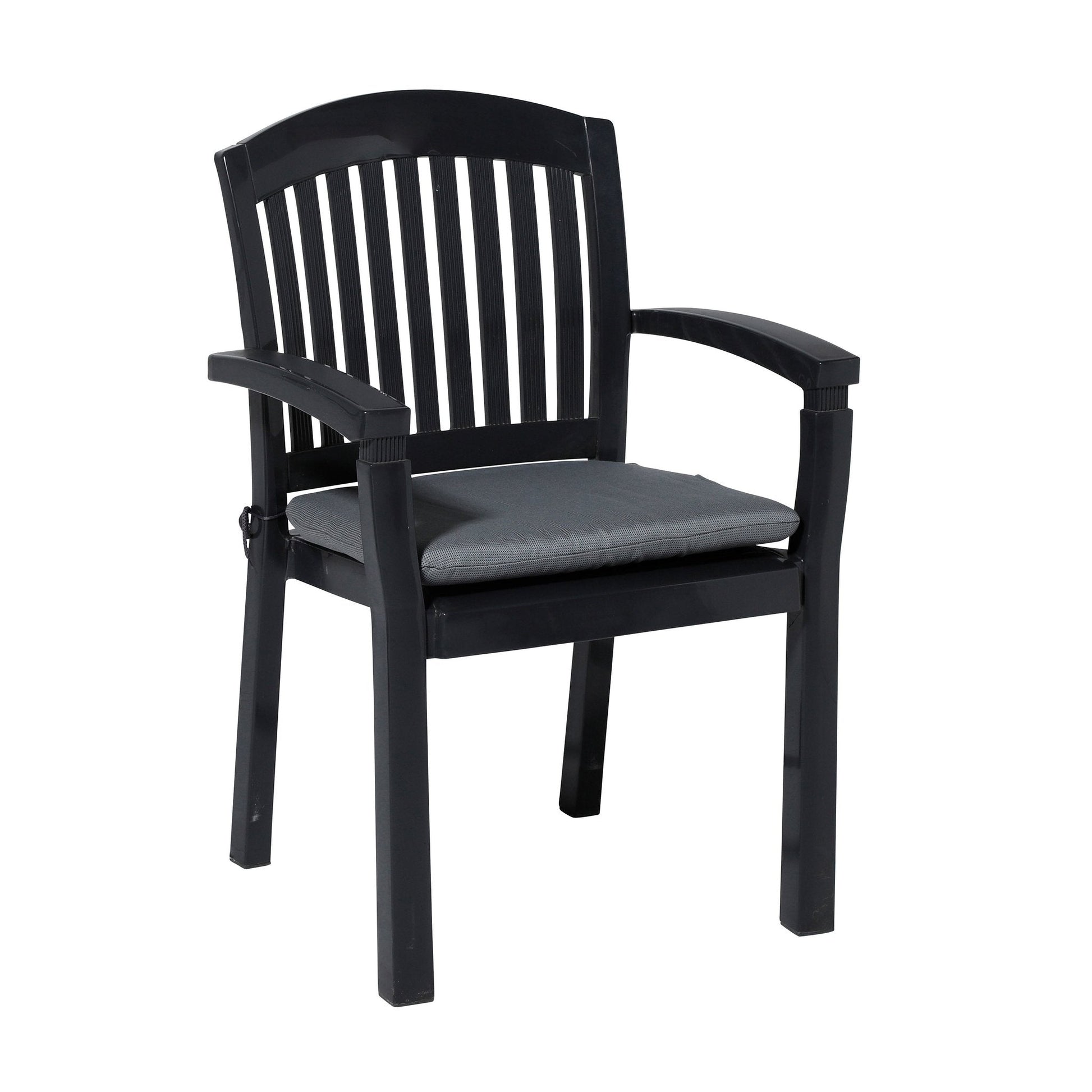 Madison Rib zitkussen 46x48 cm - Rib grey