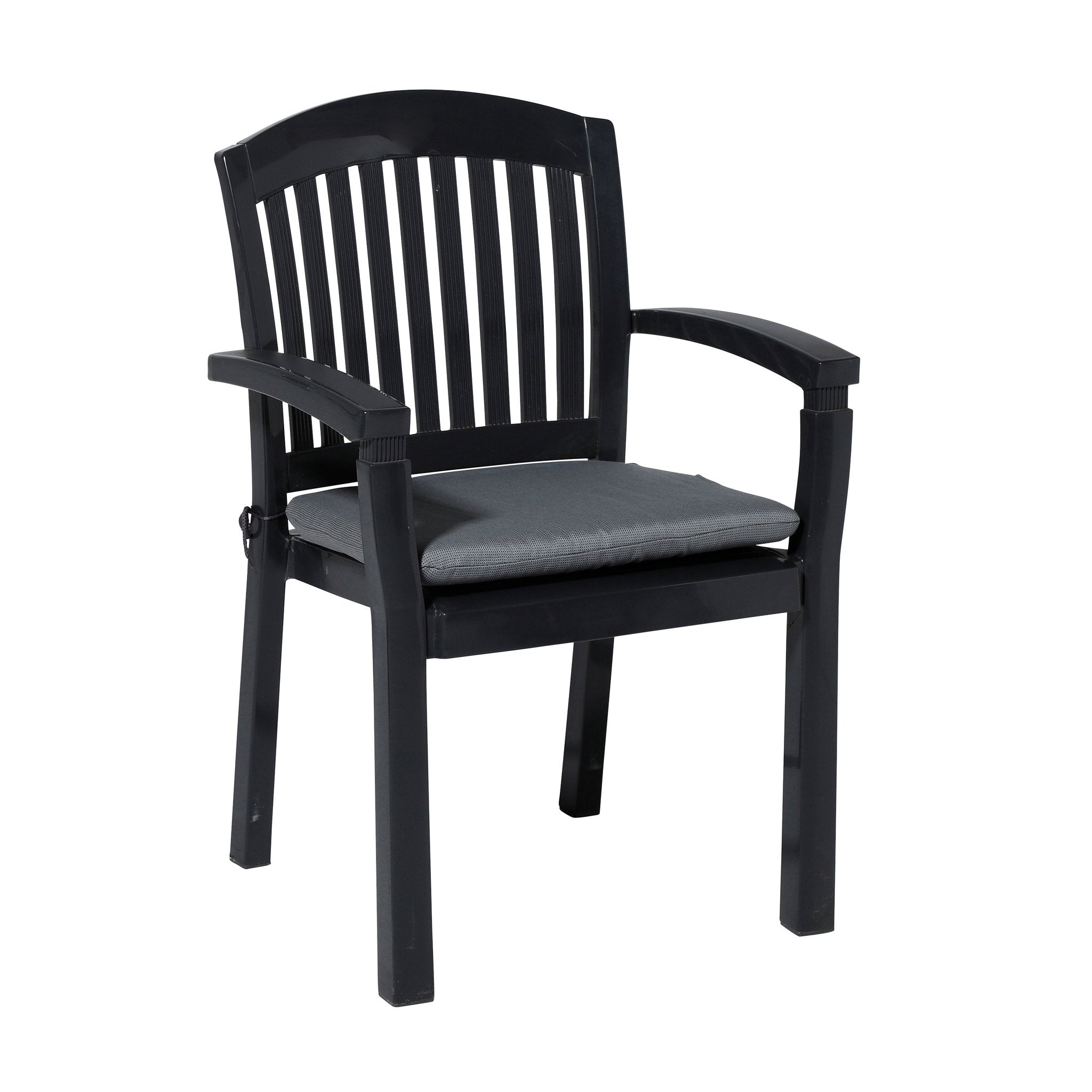 Madison Rib zitkussen 46x48 cm - Rib grey