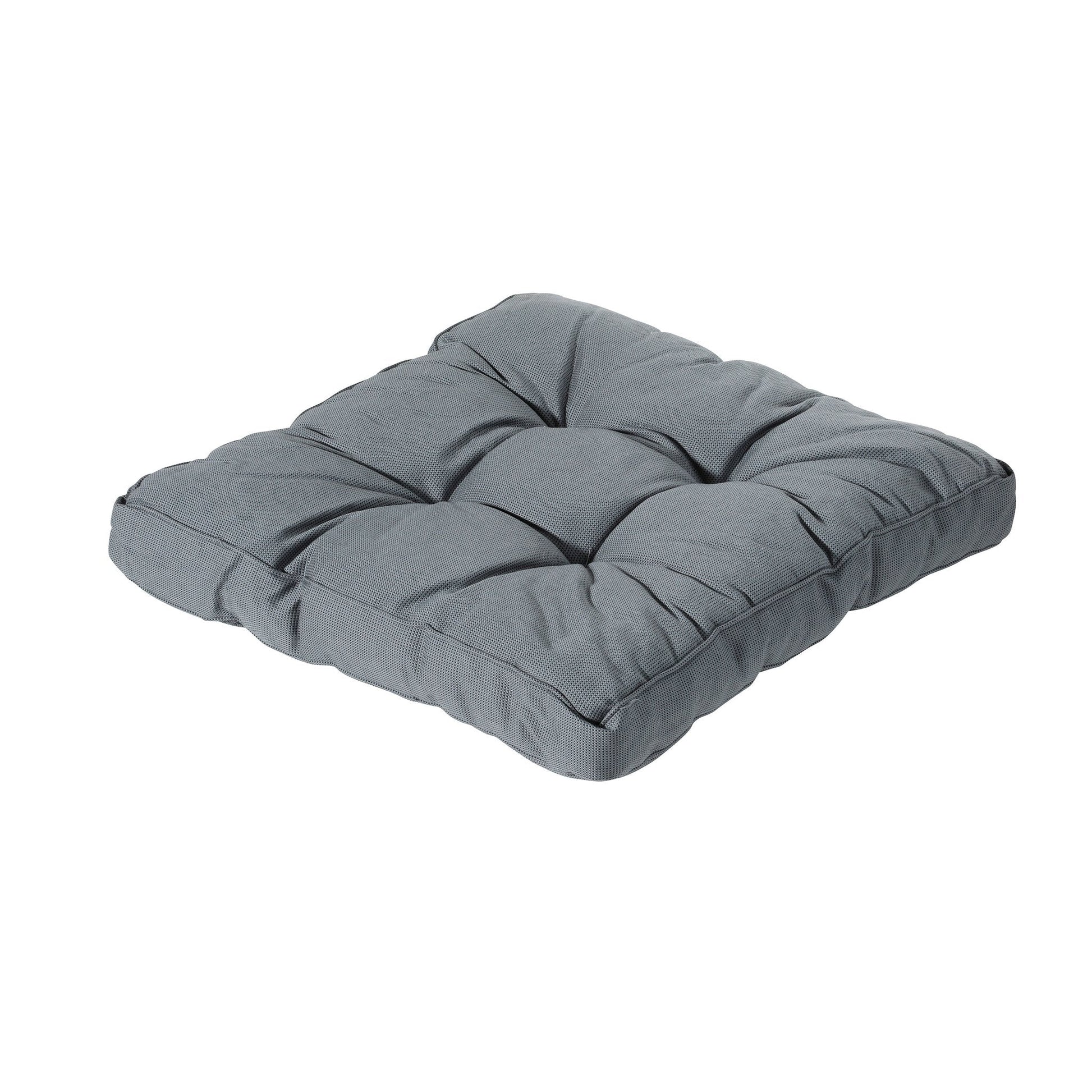 Madison Rib zitkussen 60x60 cm - Rib grey