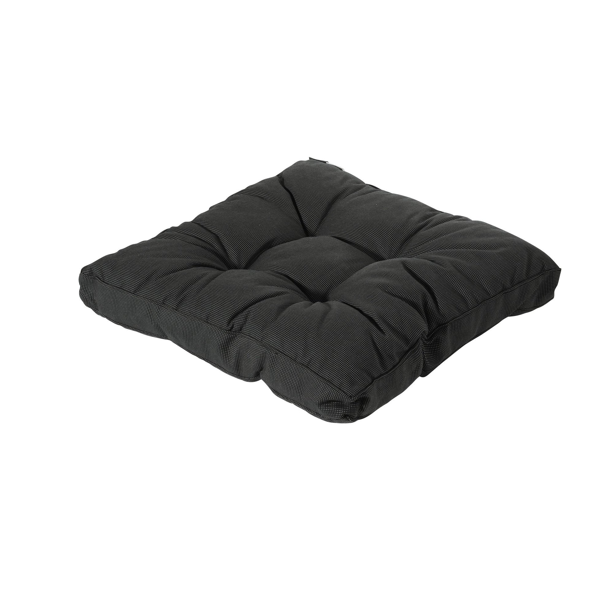 Madison Rib zitkussen 73x73 cm - Rib black