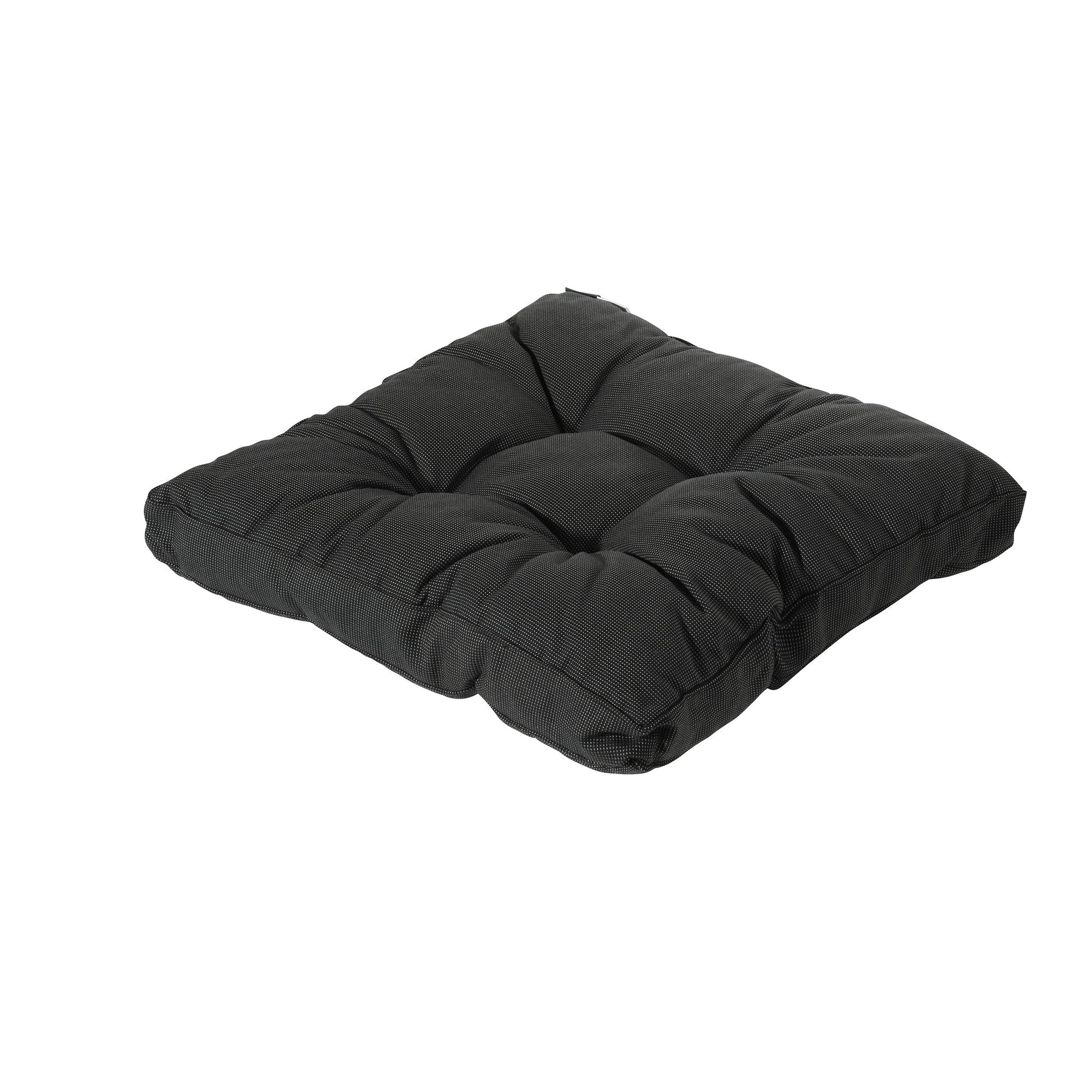 Madison Rib zitkussen 73x73 cm - Rib black