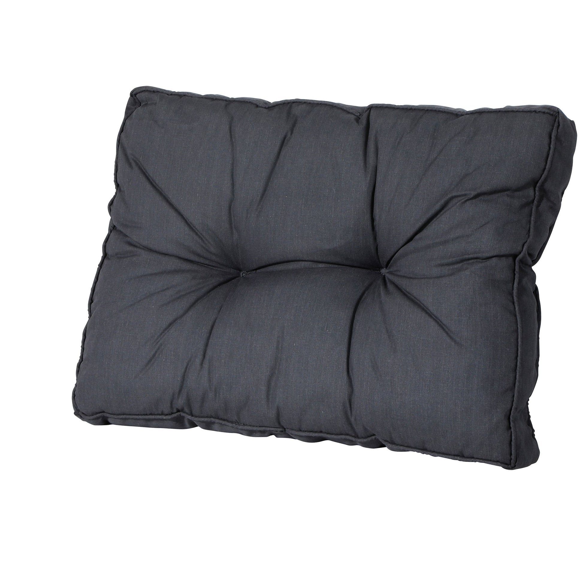 Madison Basic rugkussen 43x73 cm - Basic black