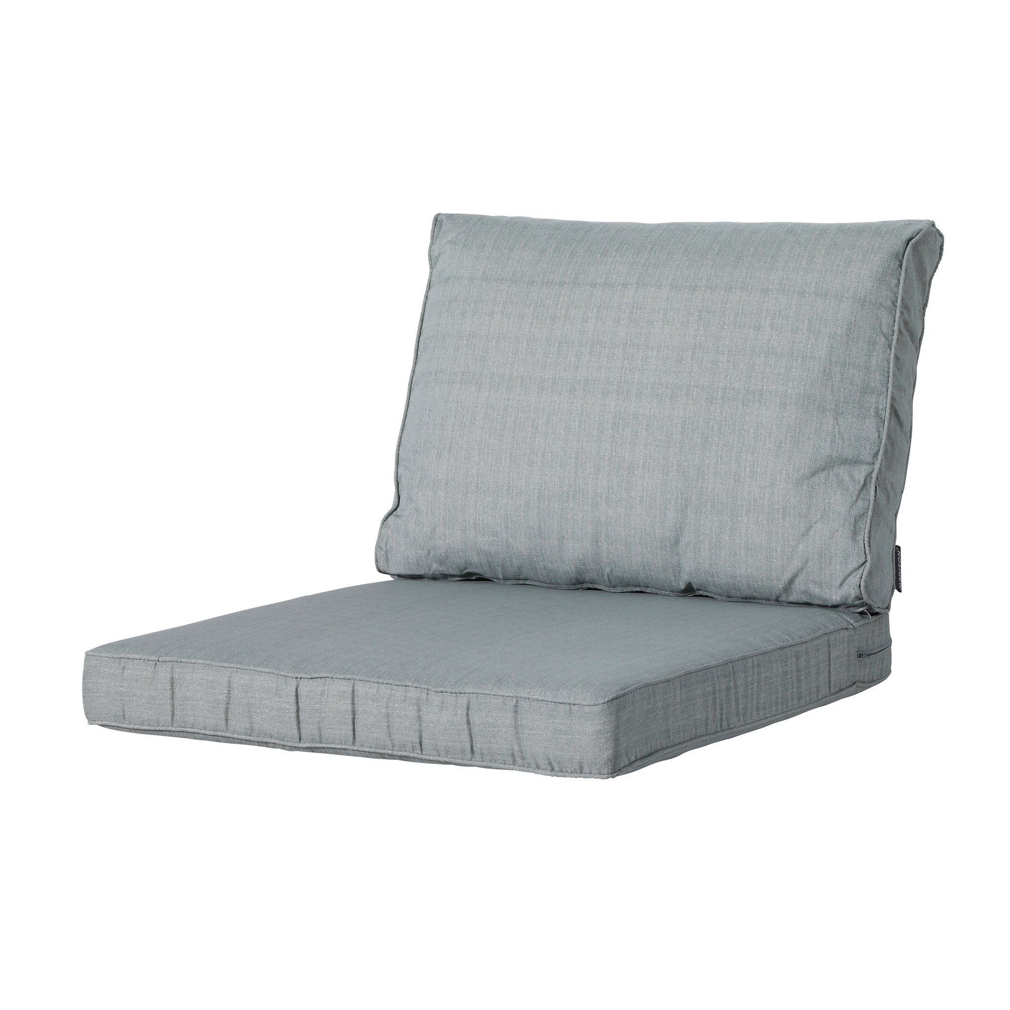 Madison Basic lounge luxe zitkussen 73x73 cm - Basic grey