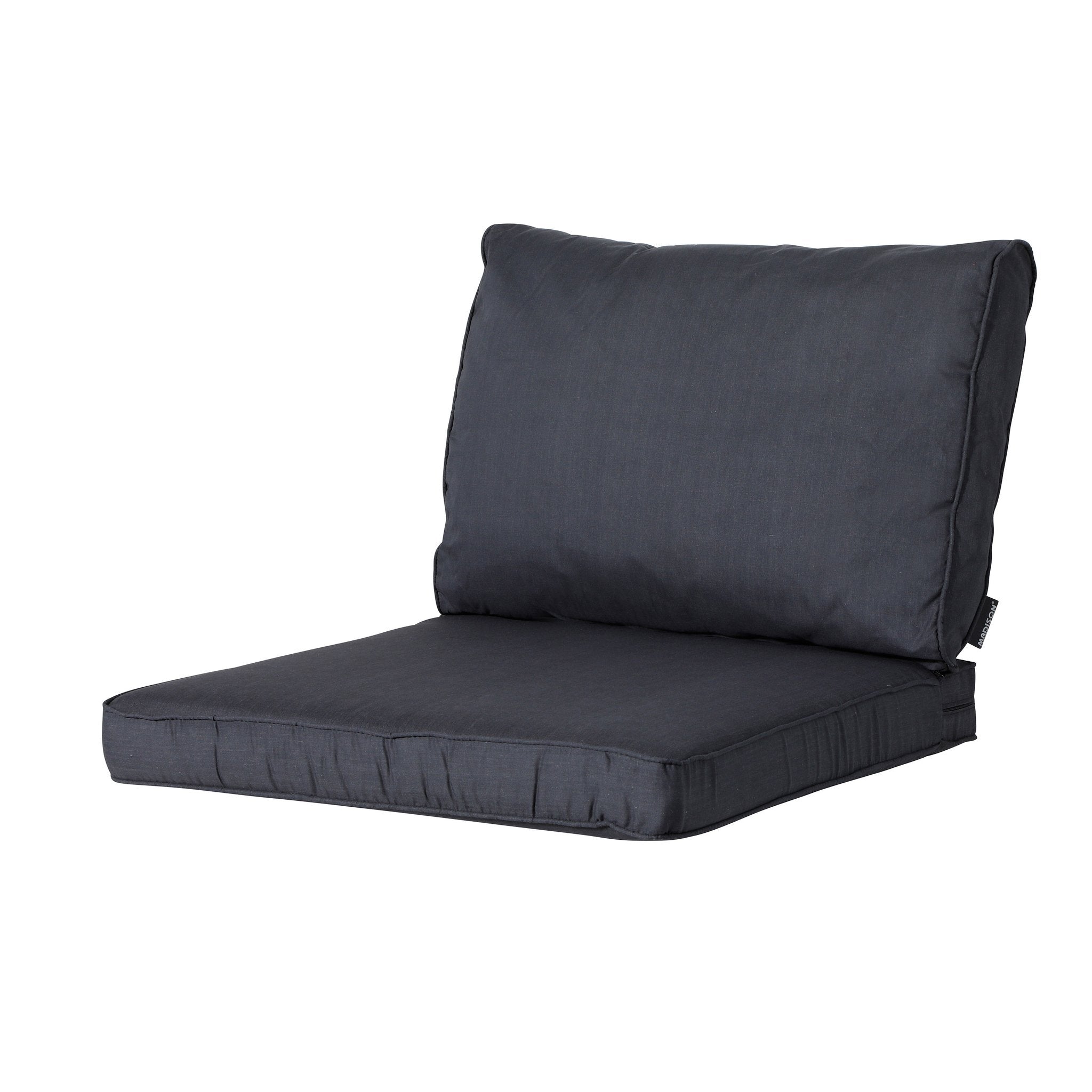 Madison Basic lounge luxe zitkussen 73x73 cm - Basic black