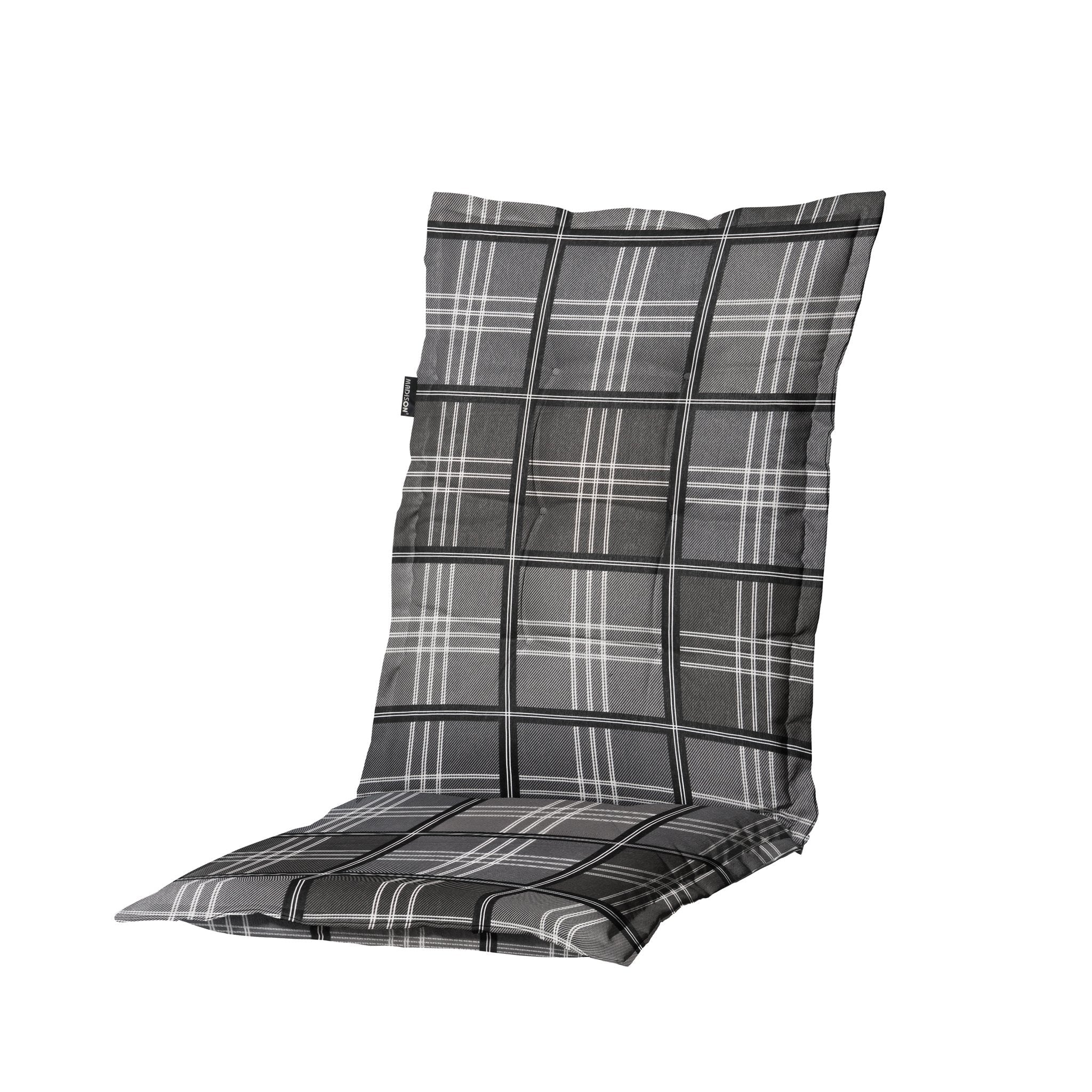 Madison Patchy lage rug rugkussen 105x50 cm - Patchy grey