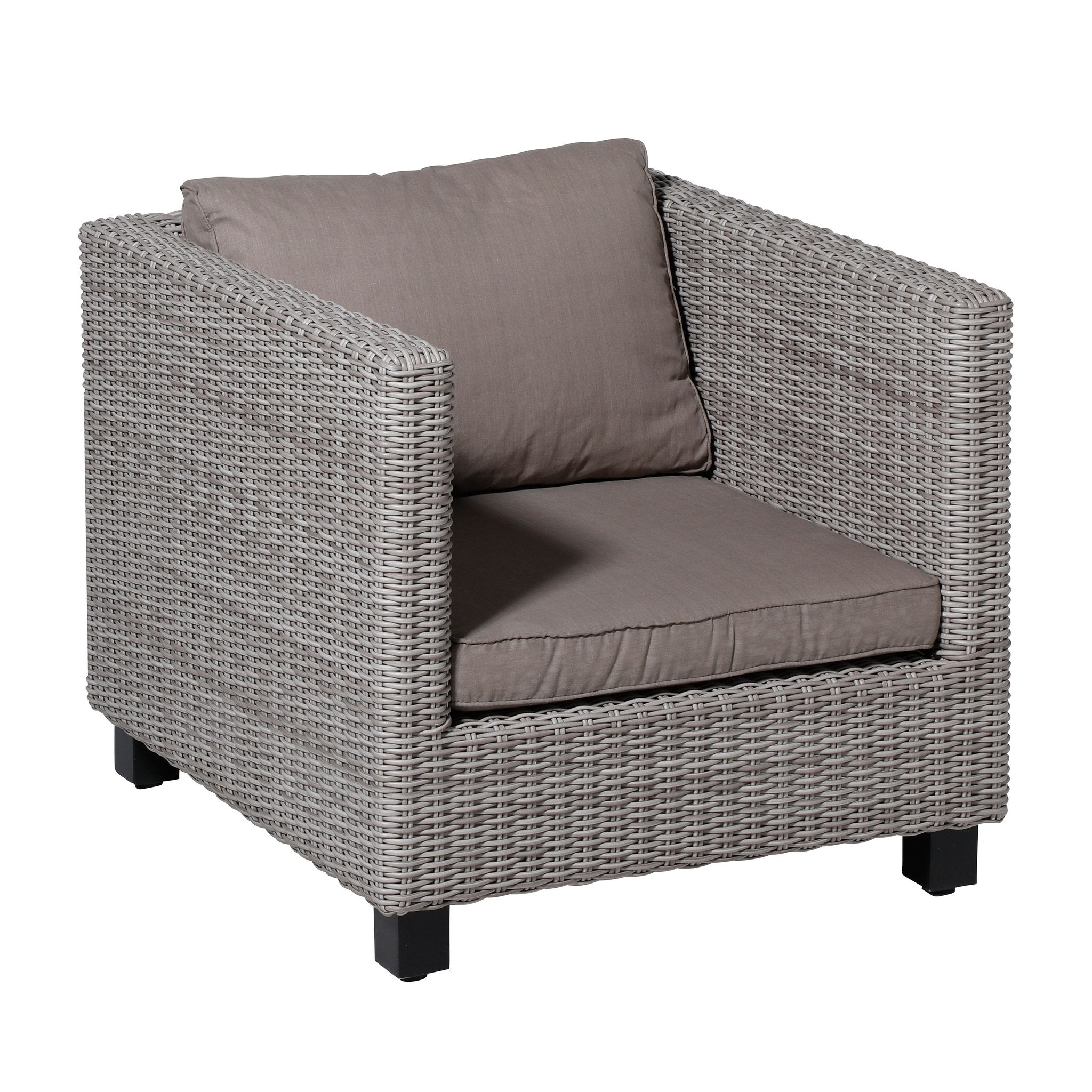 Madison Basic lounge rugkussen 40x60 cm - Basic taupe