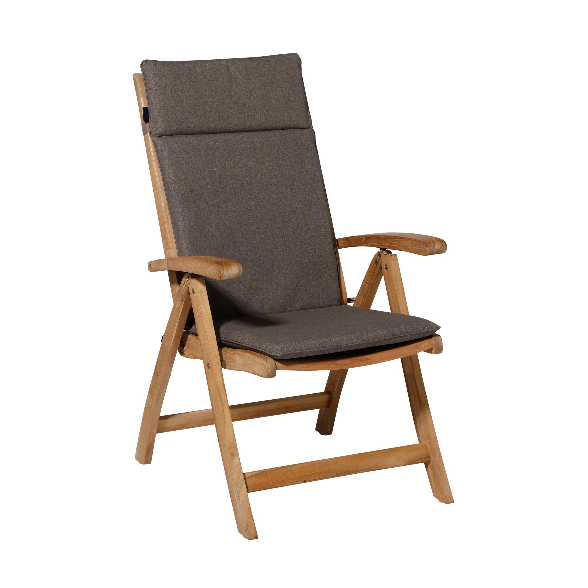 Madison Oxford hoge rug rugkussen 120x50 cm - Oxford taupe