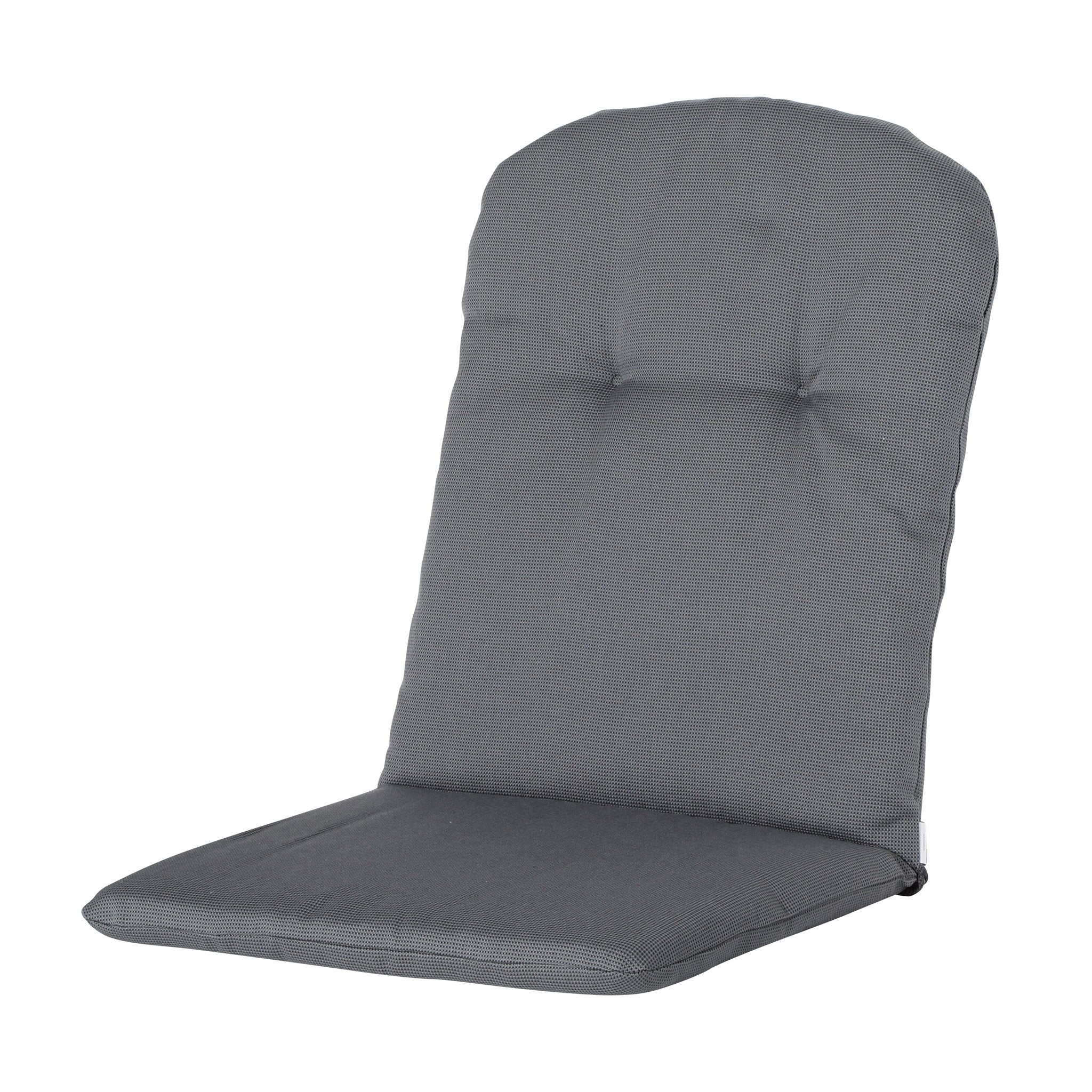 Madison Rib kuipzitkussen 96x45 cm - Rib grey