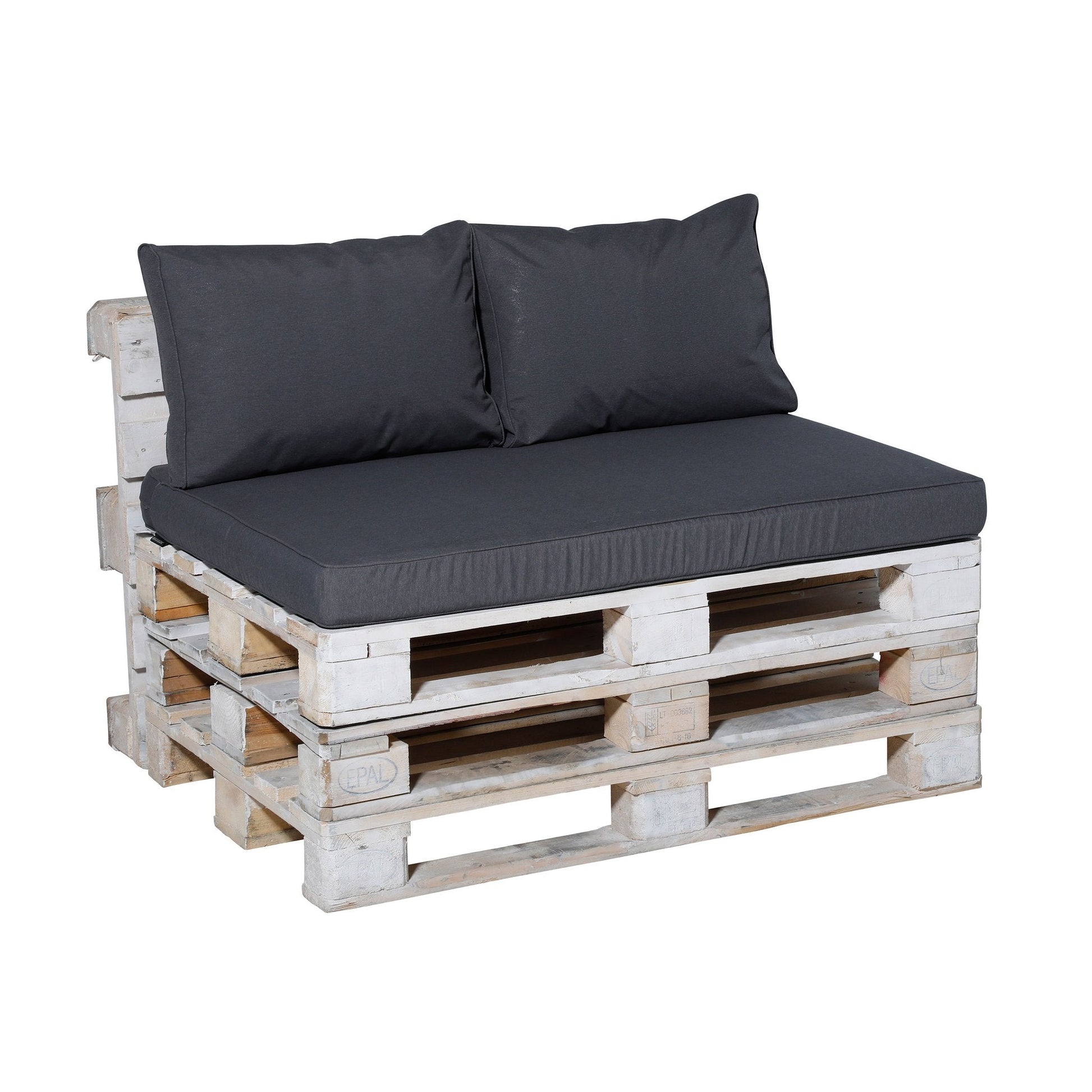 Madison Panama palletkussen 120x80 cm - Panama grey (B239)