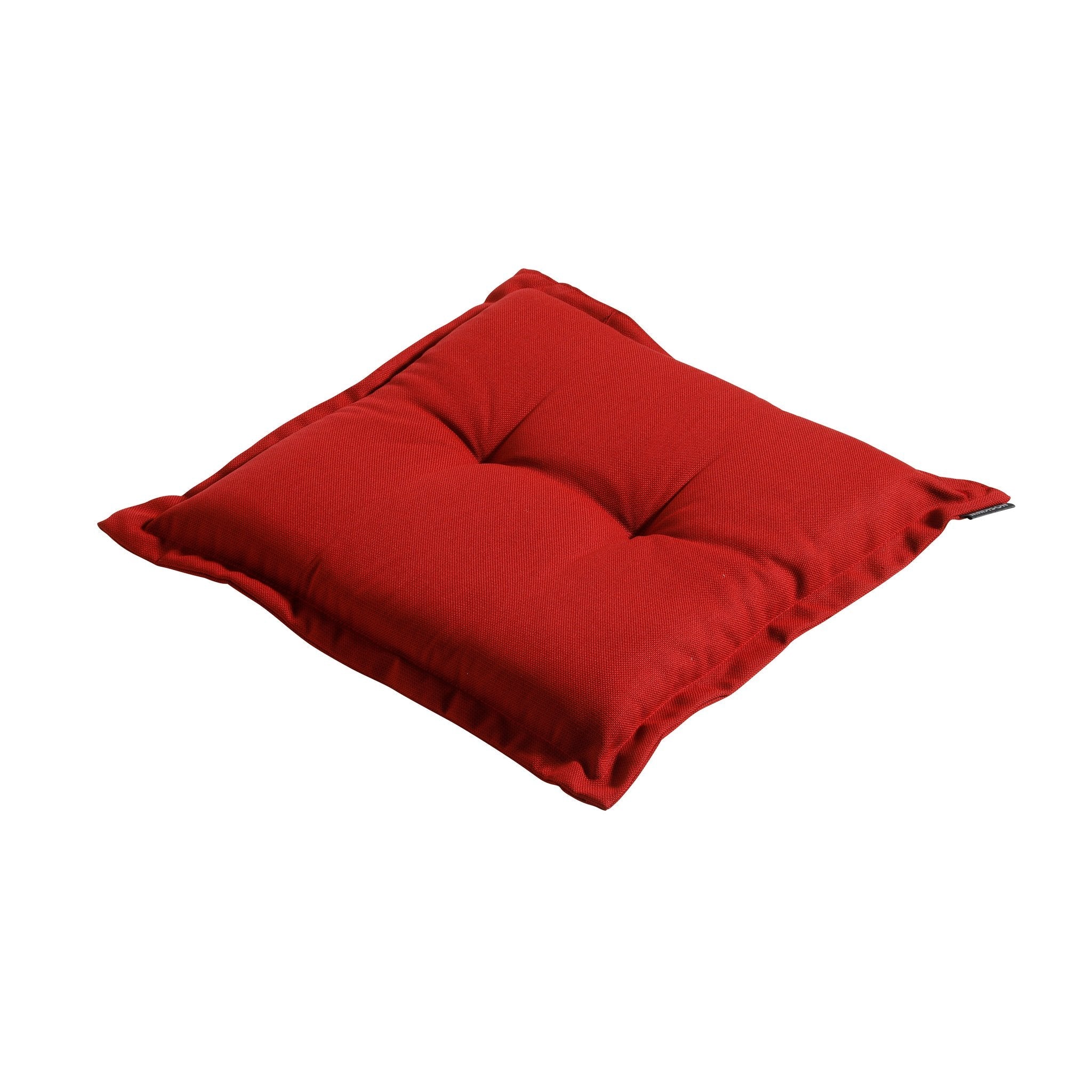 Madison Rib zitkussen 50x50 cm - Rib red